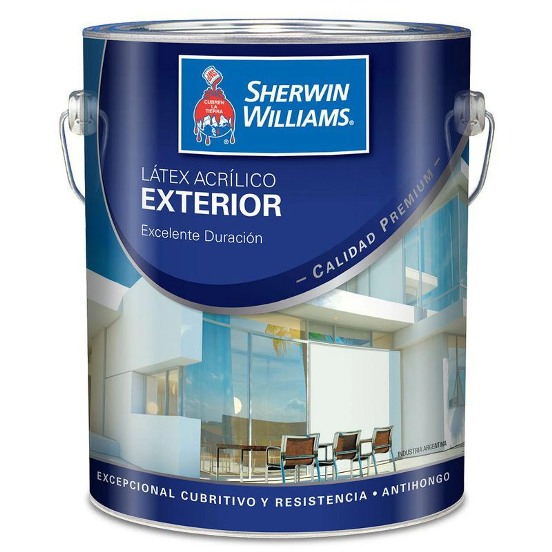 Latex Exterior Sherwin Williams Bermellon 01Lt