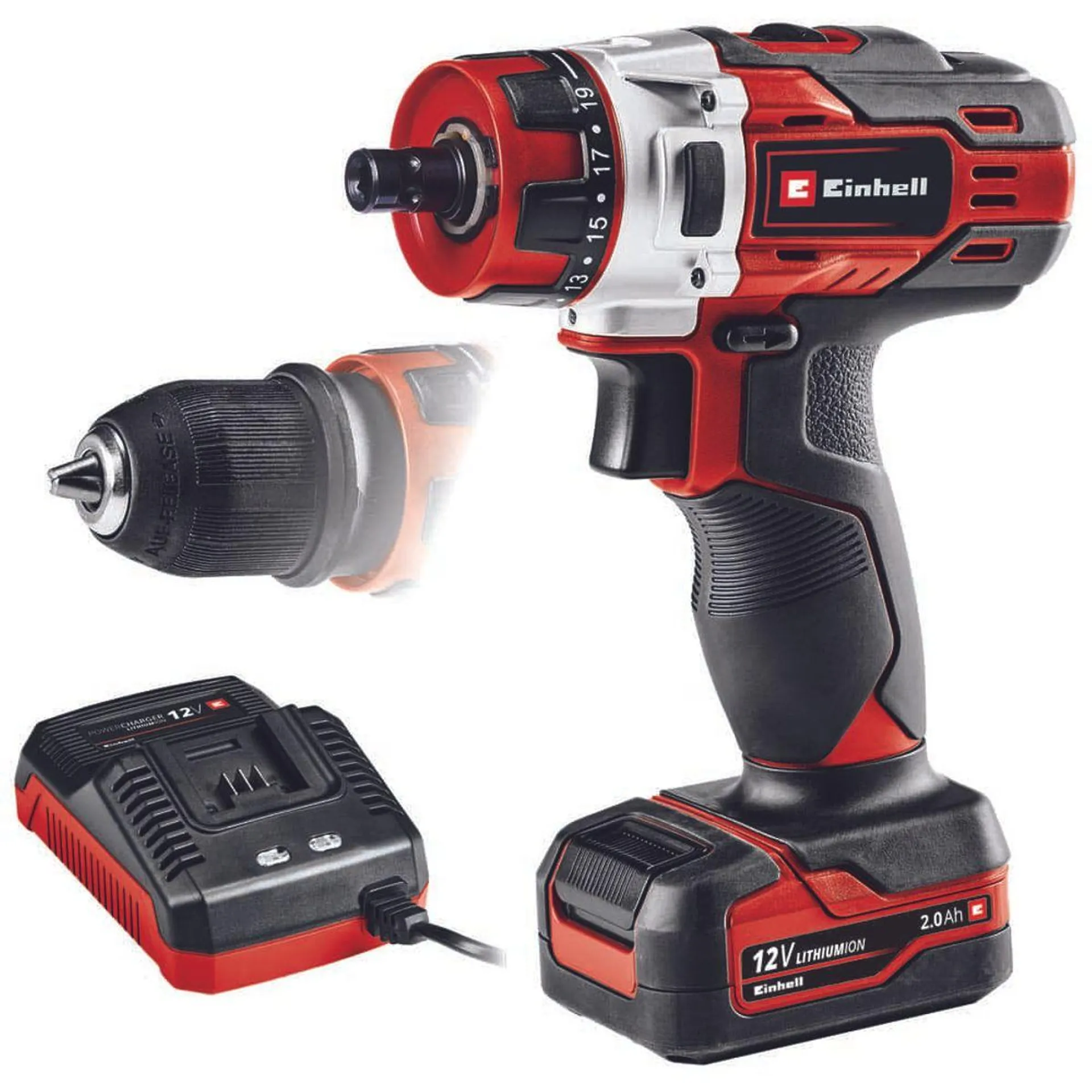 Taladro Inalámbrico 12 V 10 Mm Einhell