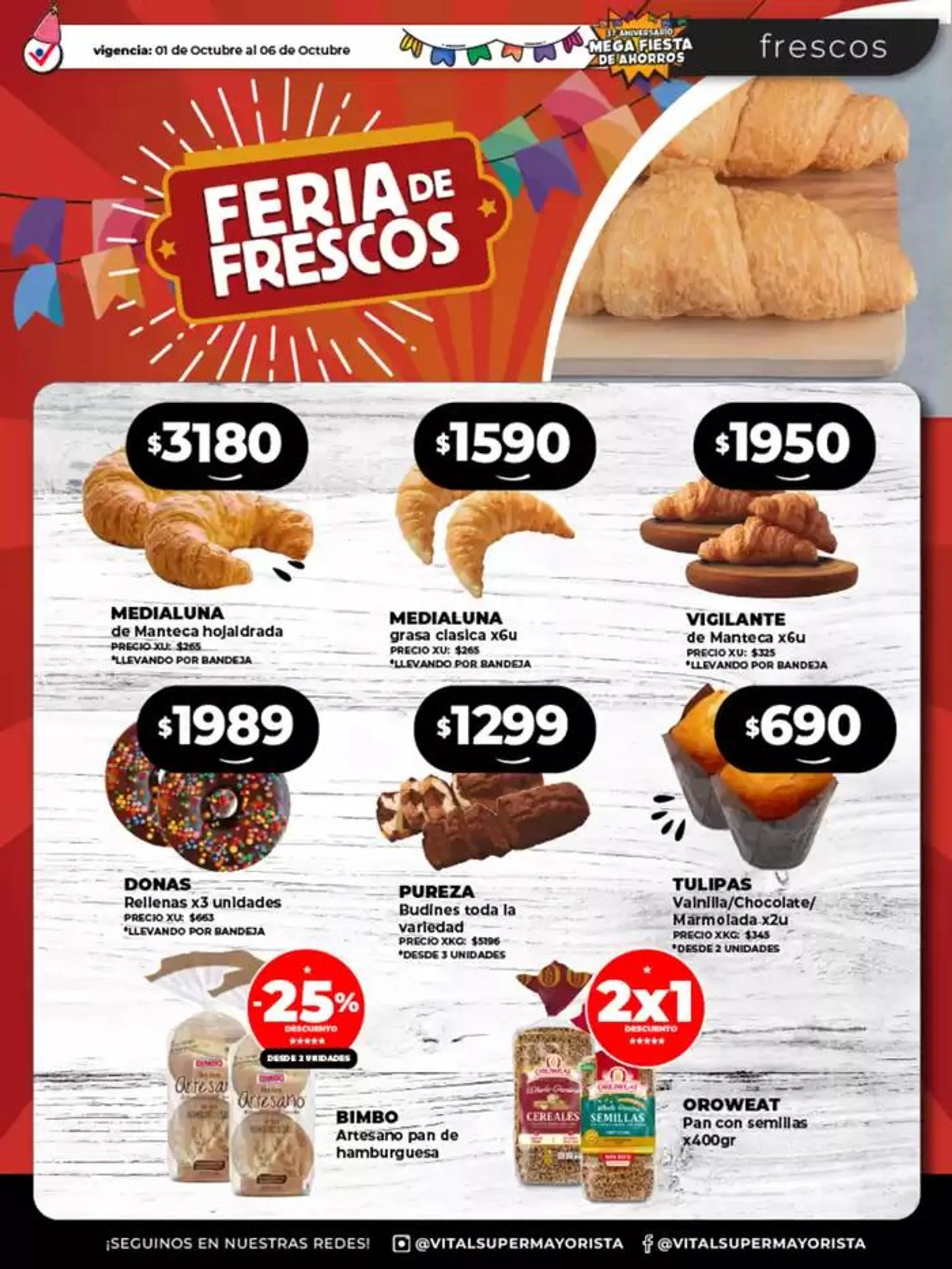 Ofertas de ¡Empezá la semana a puro AHORRO!! 1 de octubre al 6 de octubre 2024 - Página 25 del catálogo