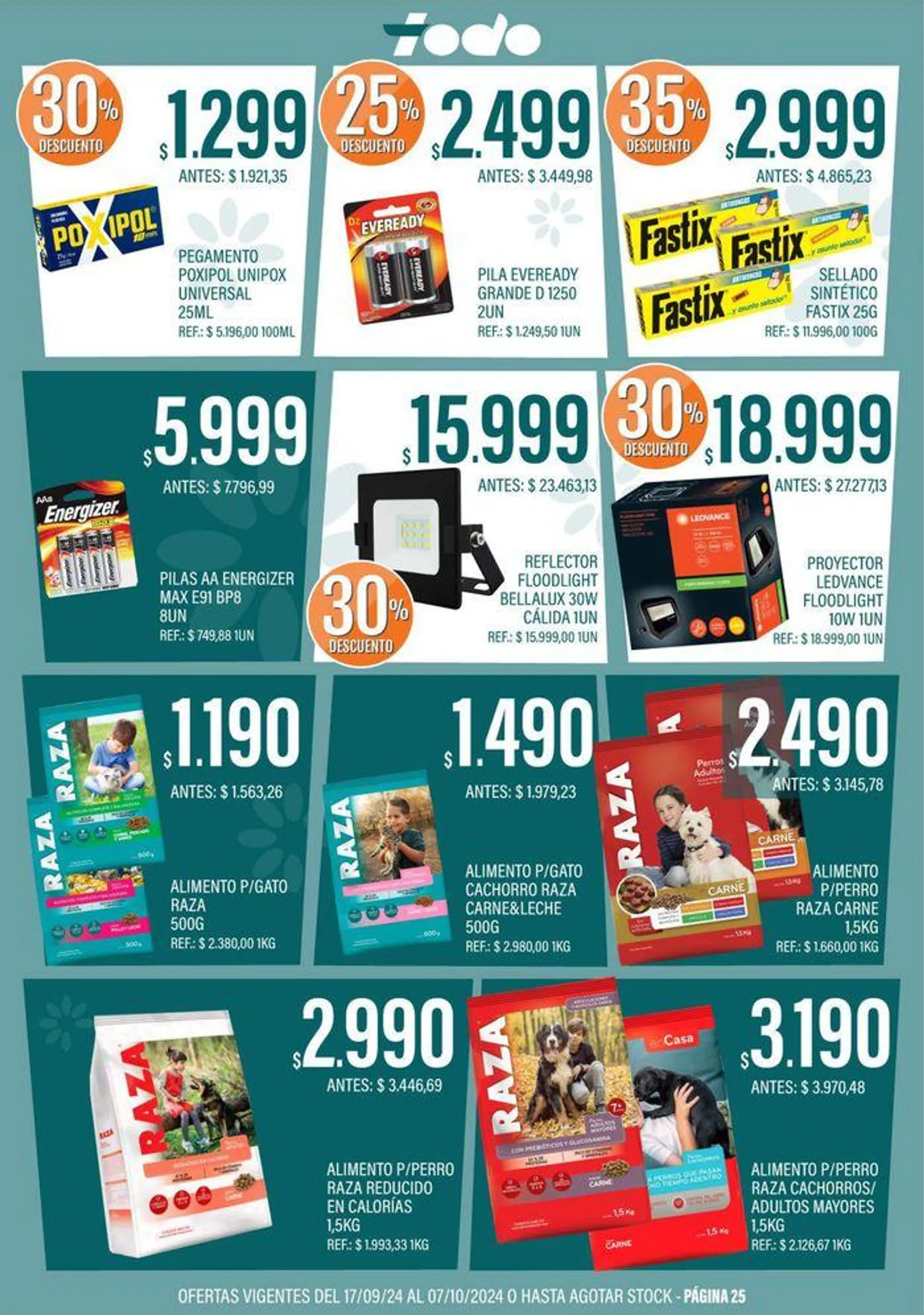 Ofertas de Ofertas de Supermercados Todo 17 de septiembre al 7 de octubre 2024 - Página 25 del catálogo