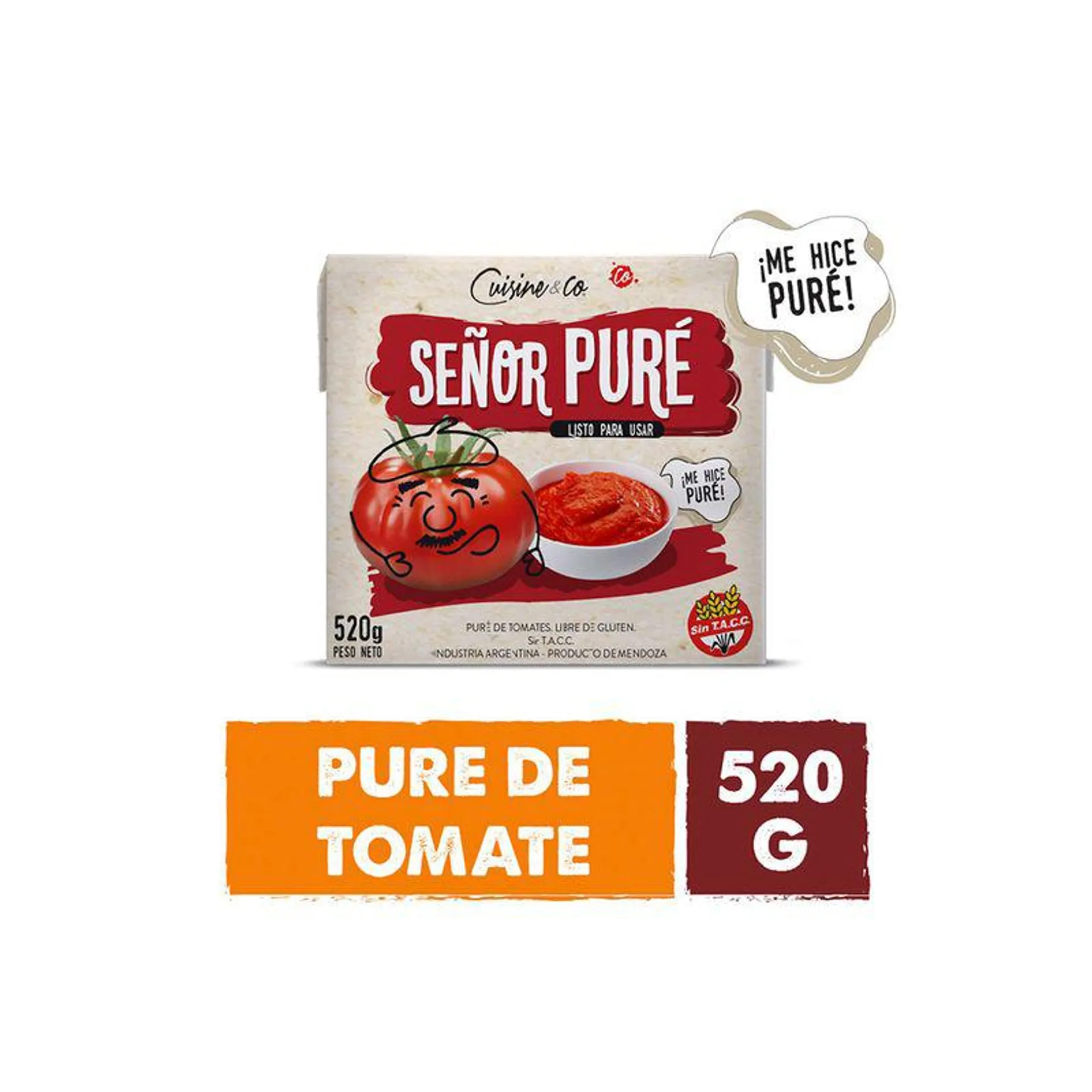 Pure De Tomate Cuisine & Co X520gr