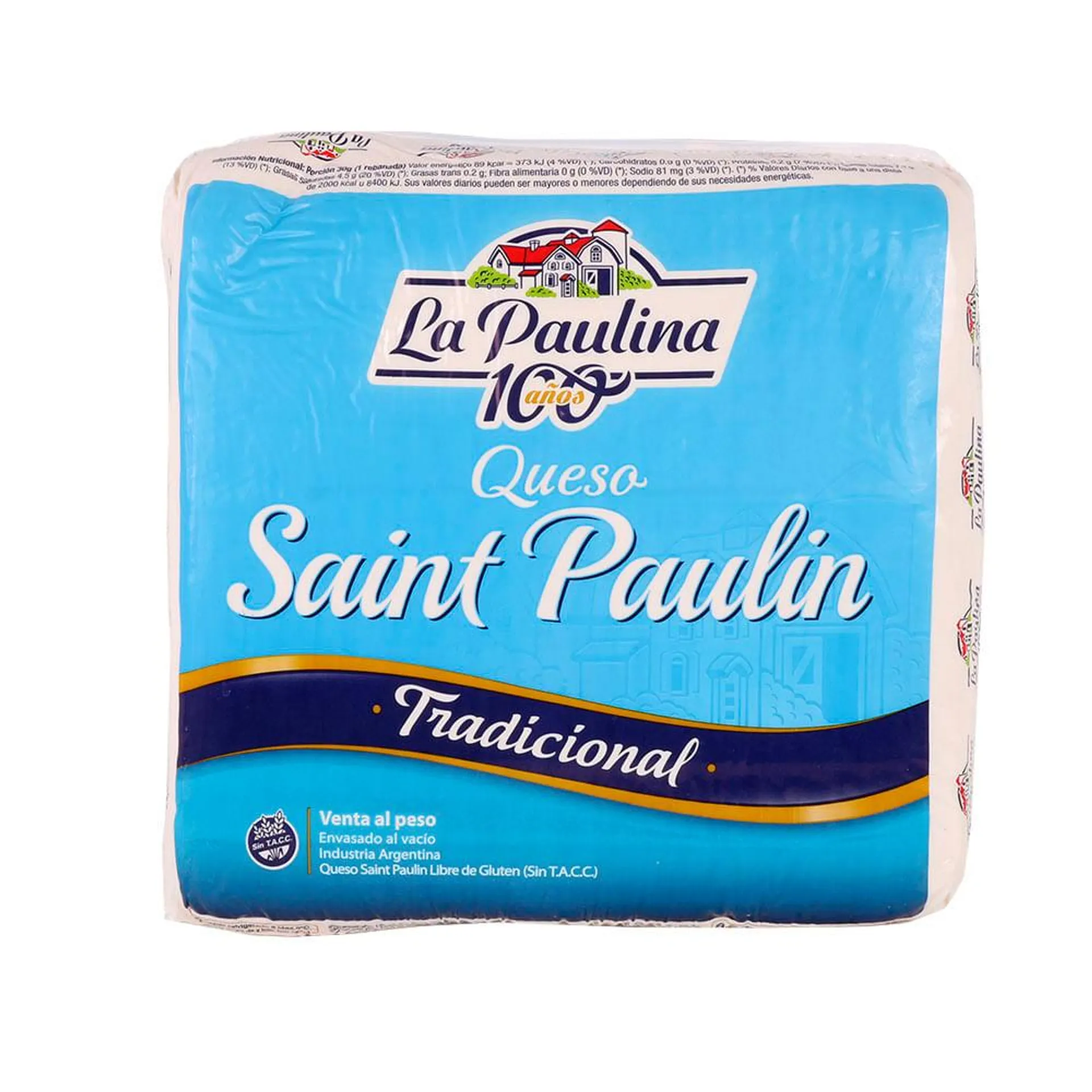 Queso Saint Paulin La Paulina Horma 1kg