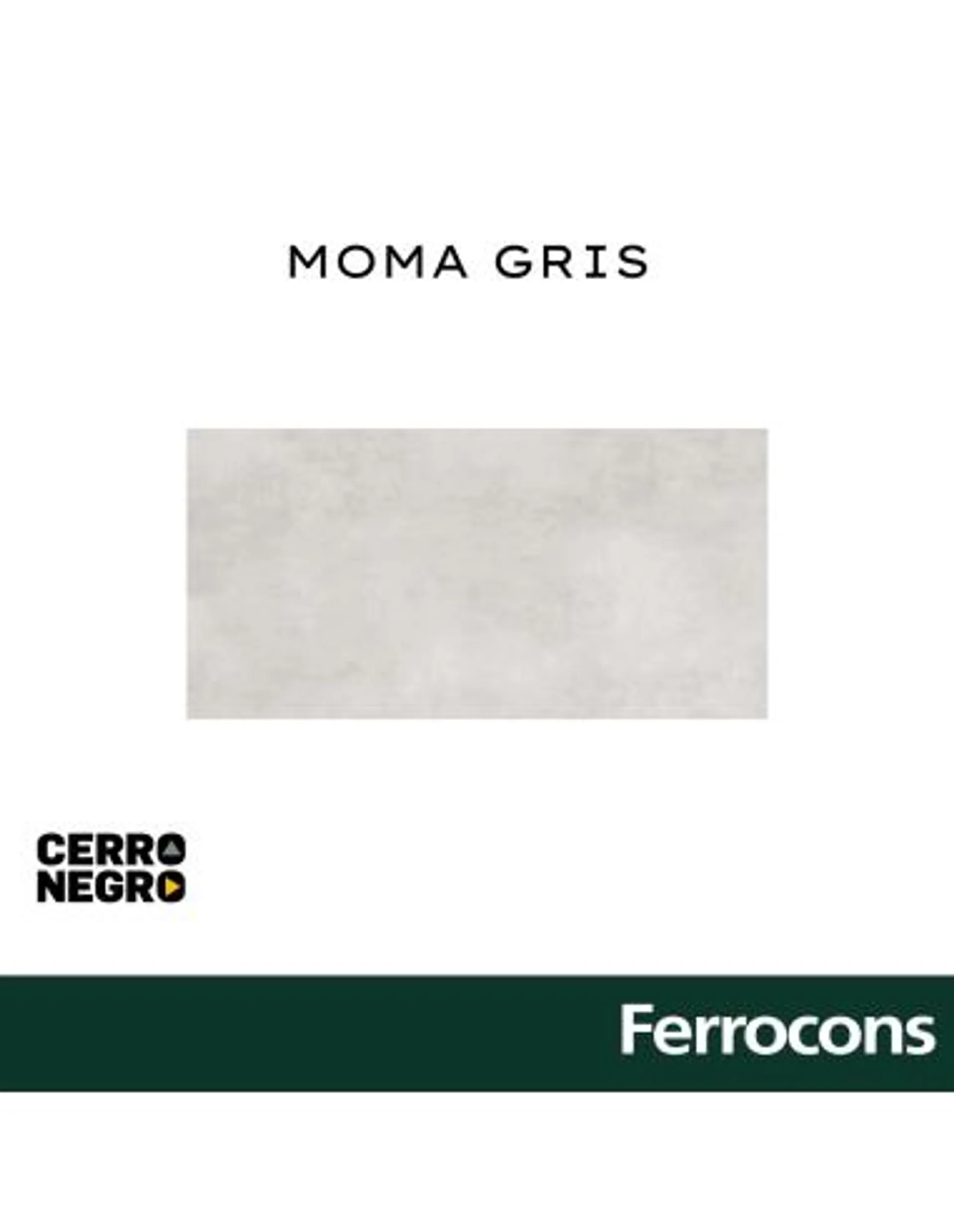 SEGUNDA CERRO NEGRO MOMA GRIS 58X117 XM2