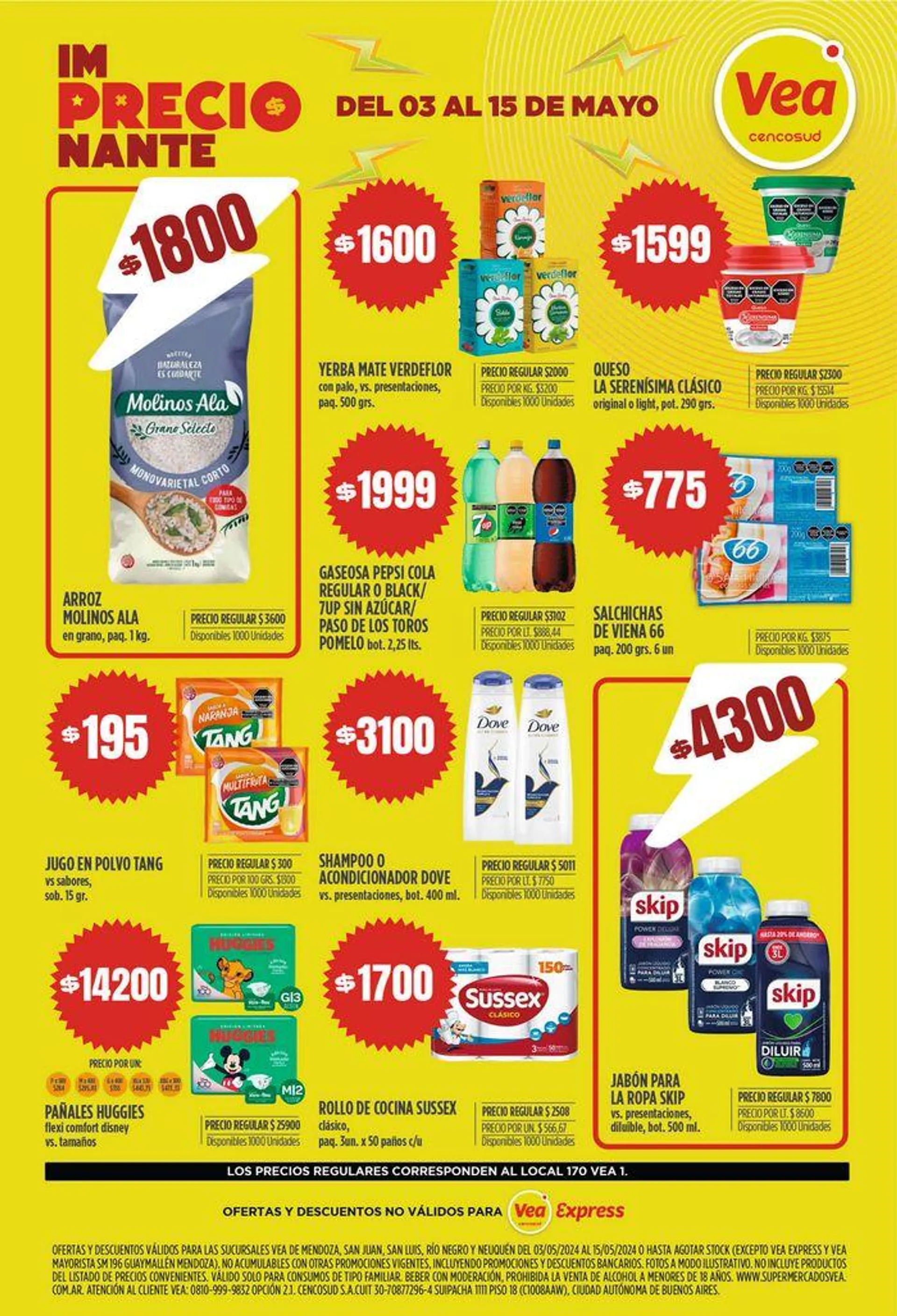 Supermercados Vea Im-Precio-Nante Mendoza - 1