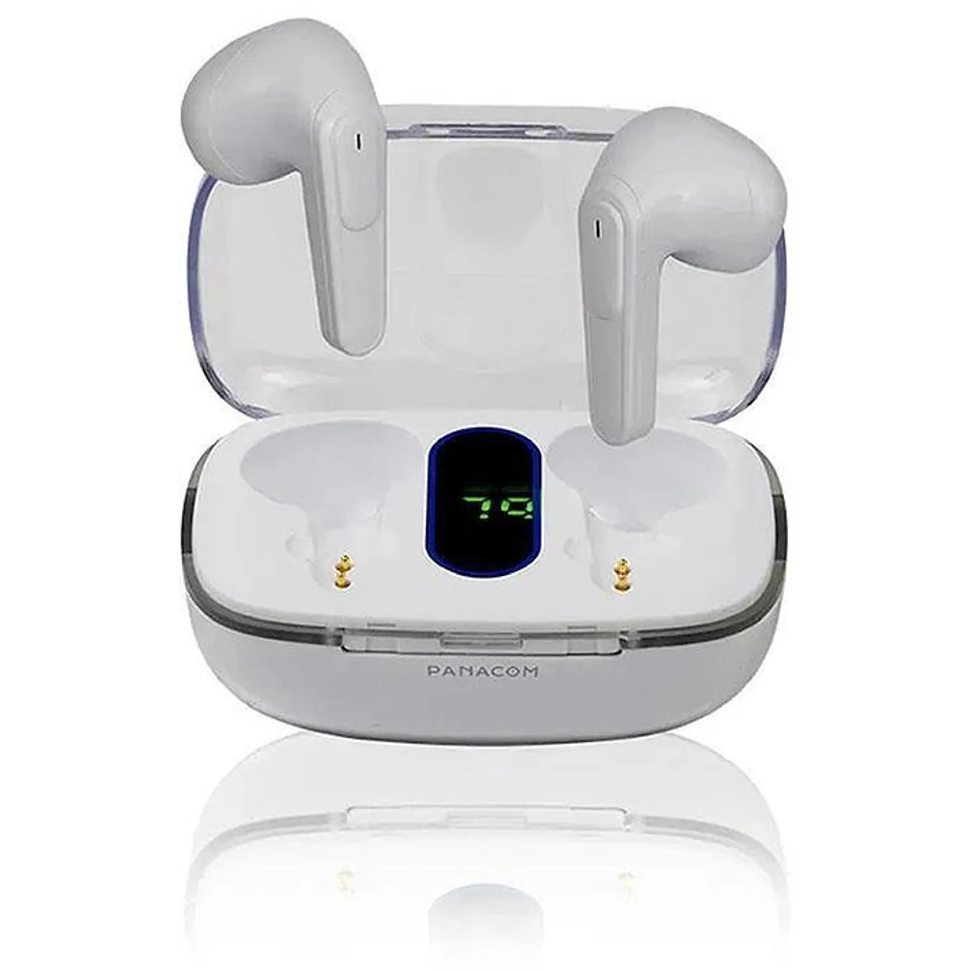 Auricular Panacom BL-1373TWS Bluetooth Blanco