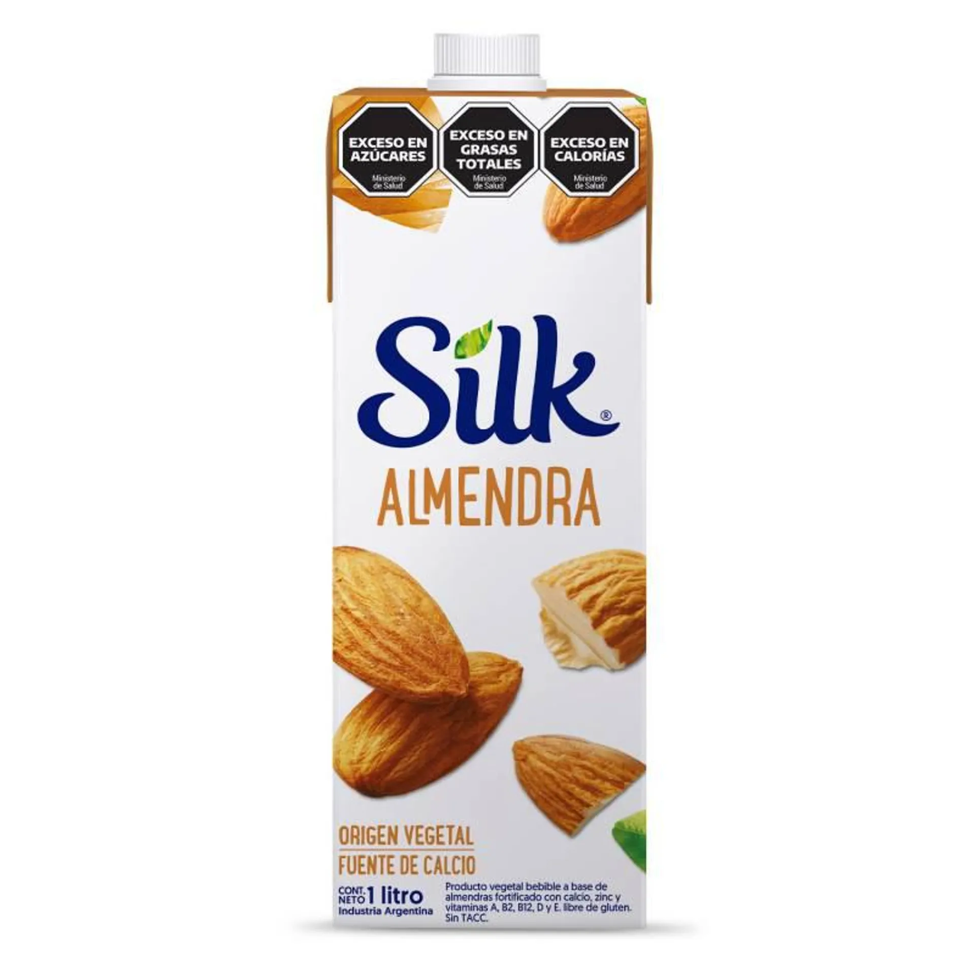 Producto Vegetal Almendra Endulzado Silk x 1 Lt.