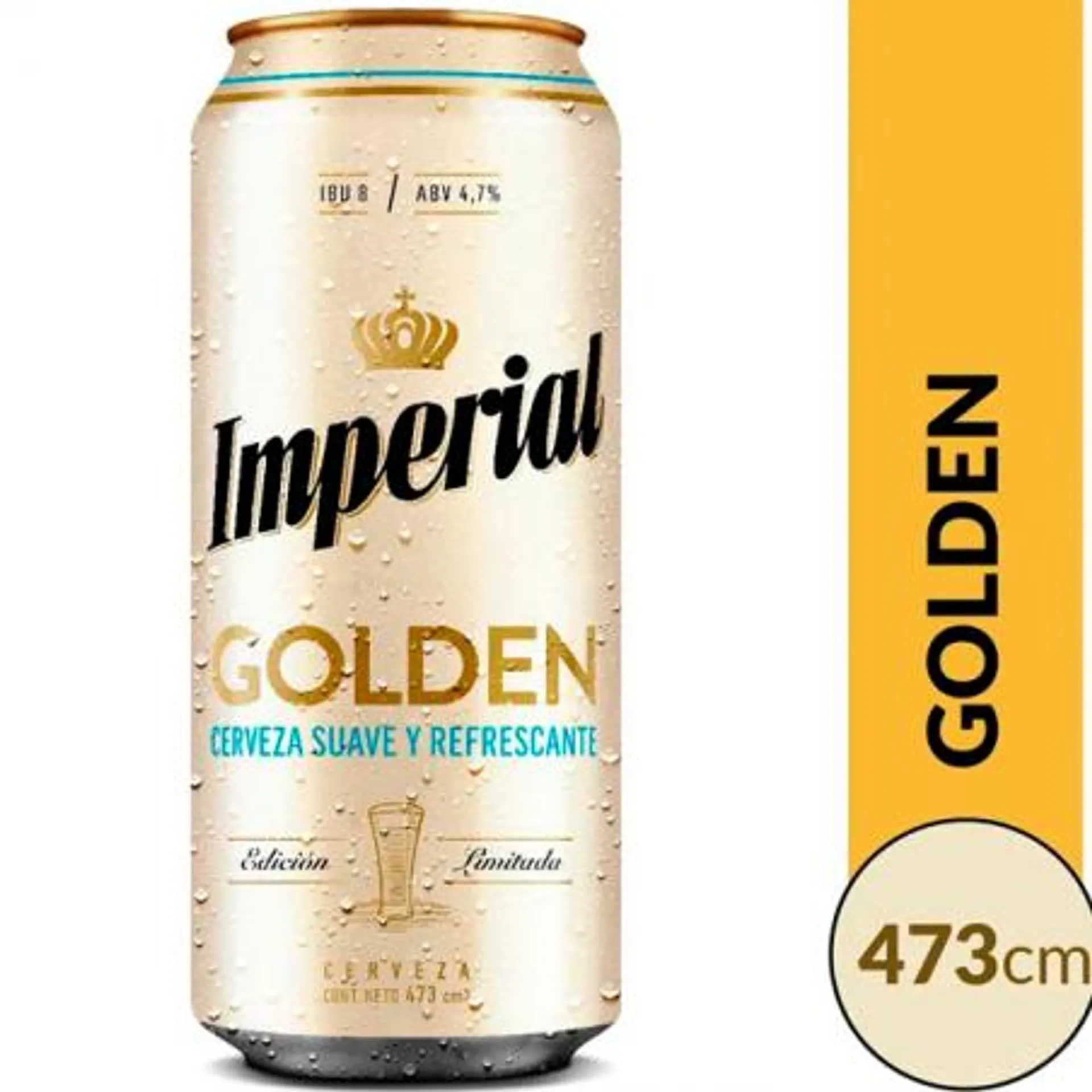 CERVEZA IMPERIAL GOLDEN 473 CC.