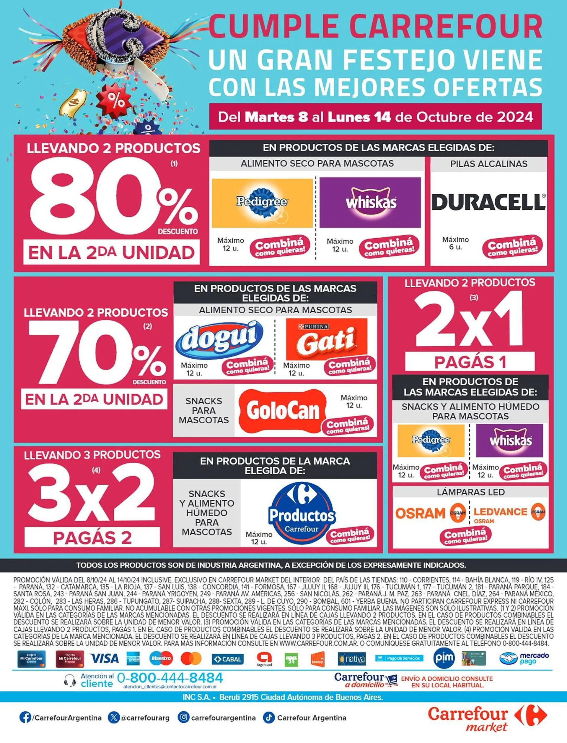 Ofertas de Catálogo Carrefour Market 8 de octubre al 14 de octubre 2024 - Página 14 del catálogo