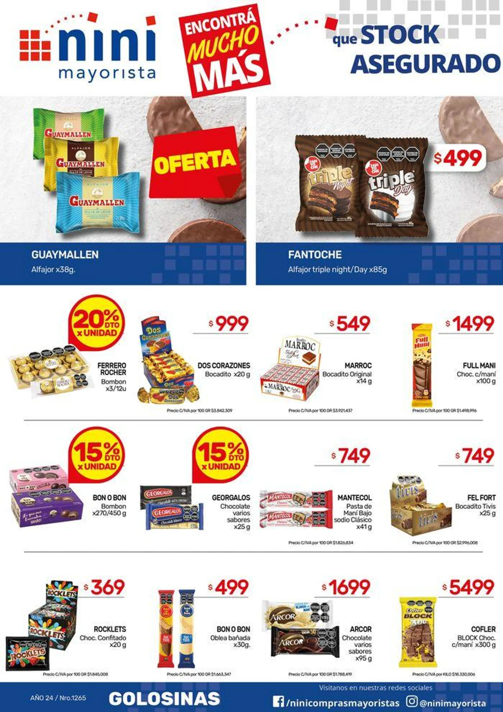 Ofertas de Revista Nini Mayorista 1265 23 de julio al 28 de julio 2024 - Página 25 del catálogo