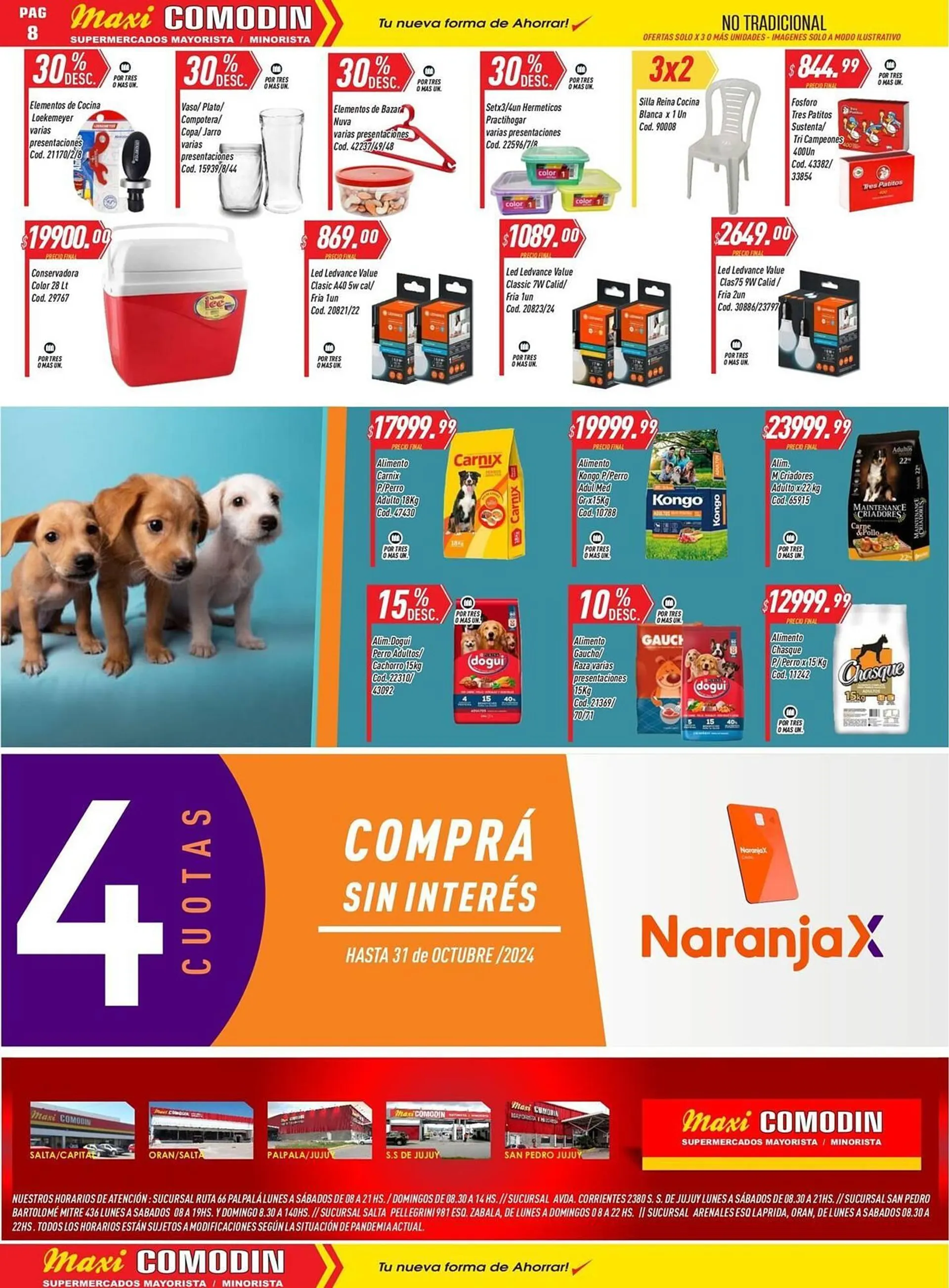 Ofertas de Catálogo Supermercados Comodin 17 de octubre al 31 de octubre 2024 - Página 8 del catálogo