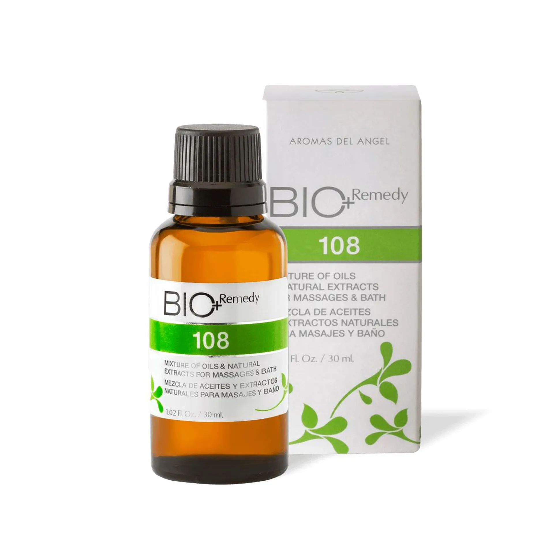 Aceite para baño y uso cotidiano Bio Remedy 108