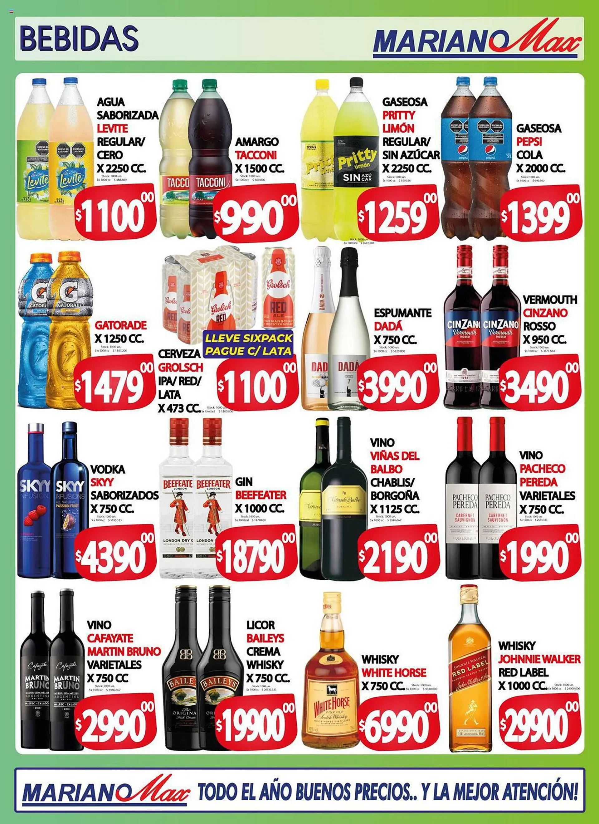 Ofertas de Catálogo Supermercados Mariano Max 5 de marzo al 18 de marzo 2024 - Página 8 del catálogo
