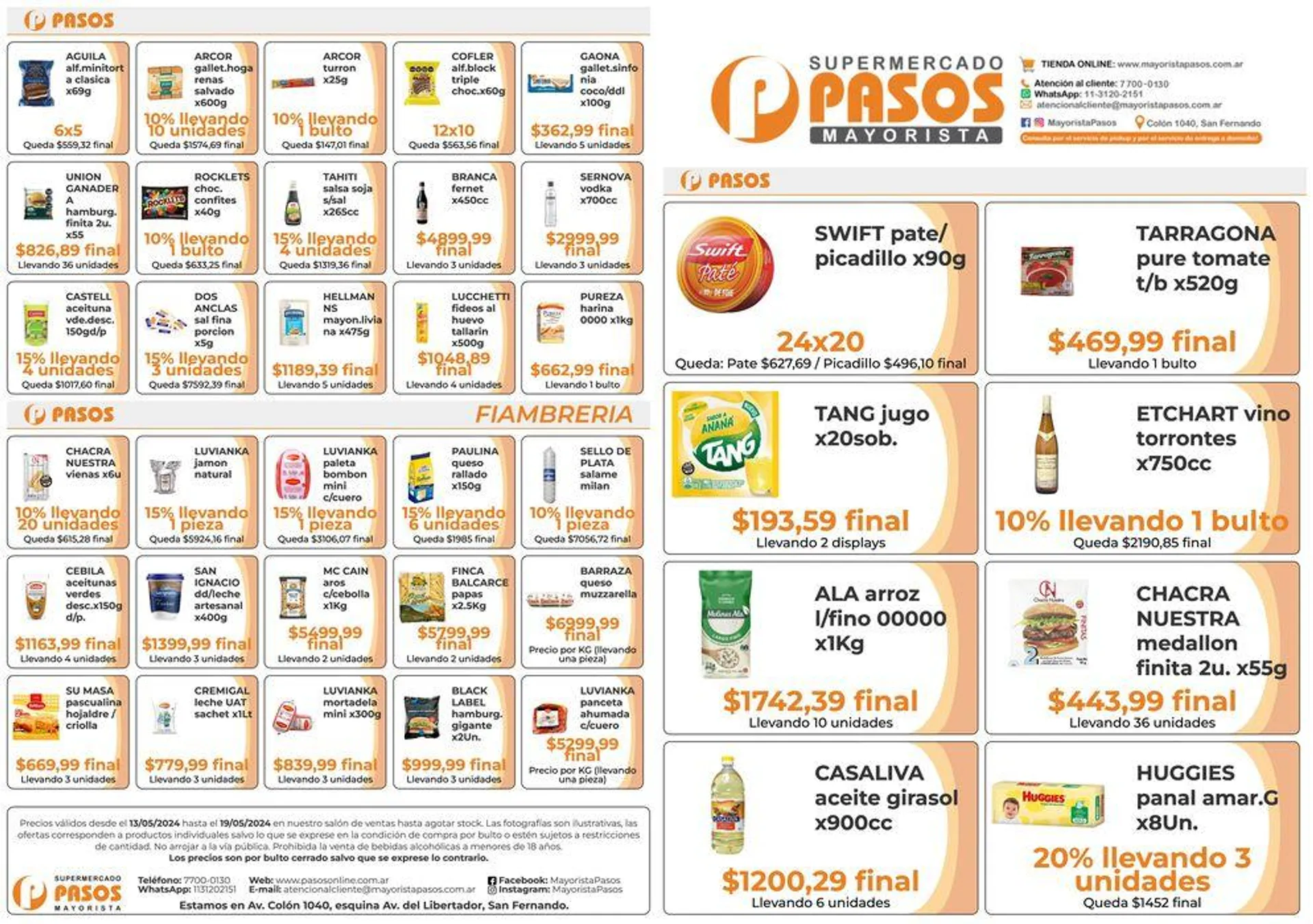 Catálogo Supermercado Pasos - 1