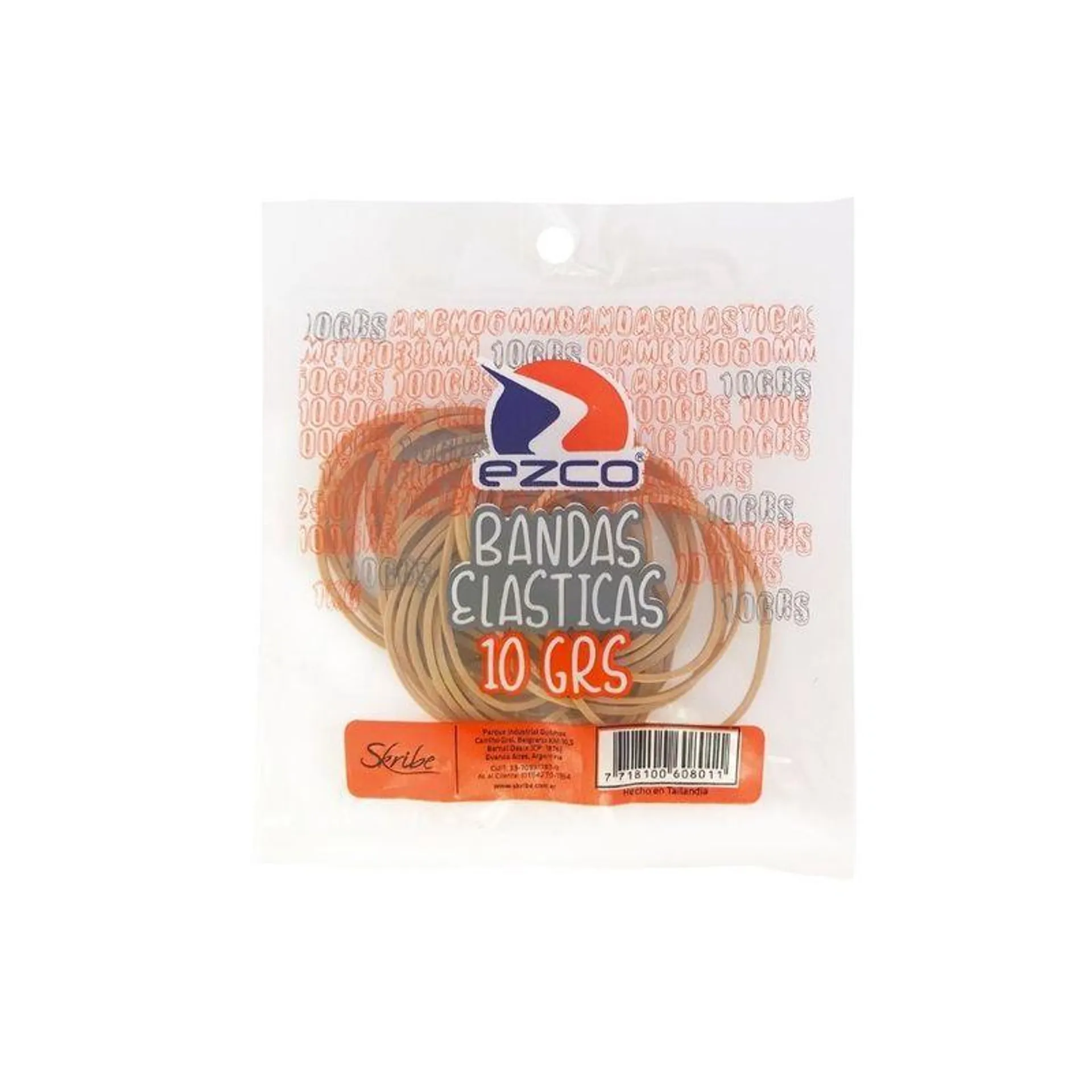 BANDAS ELASTICAS 10 G (BOLSA)