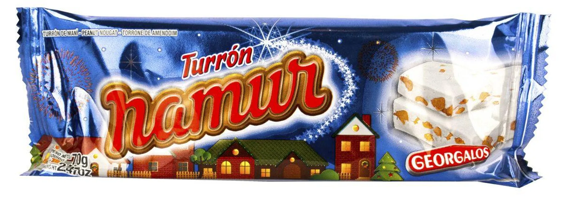 Turrón Namur Mani 70G