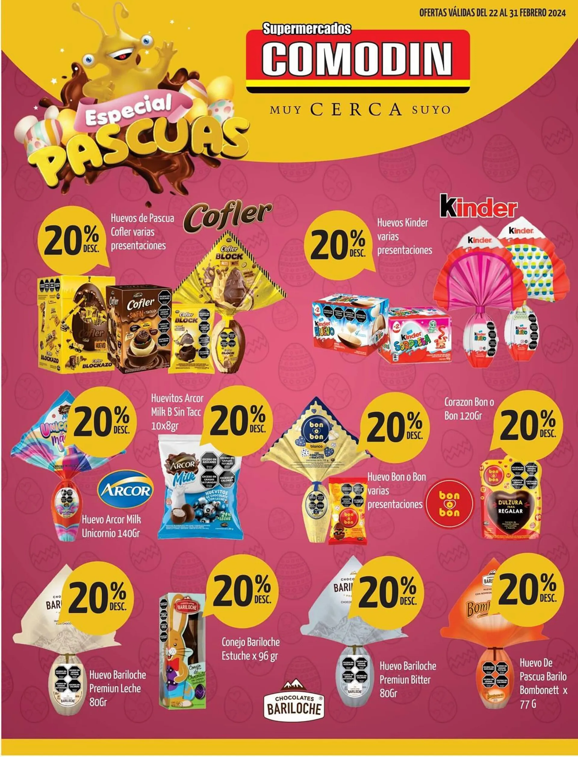 Ofertas de Catálogo Supermercados Comodin 26 de marzo al 31 de marzo 2024 - Página  del catálogo