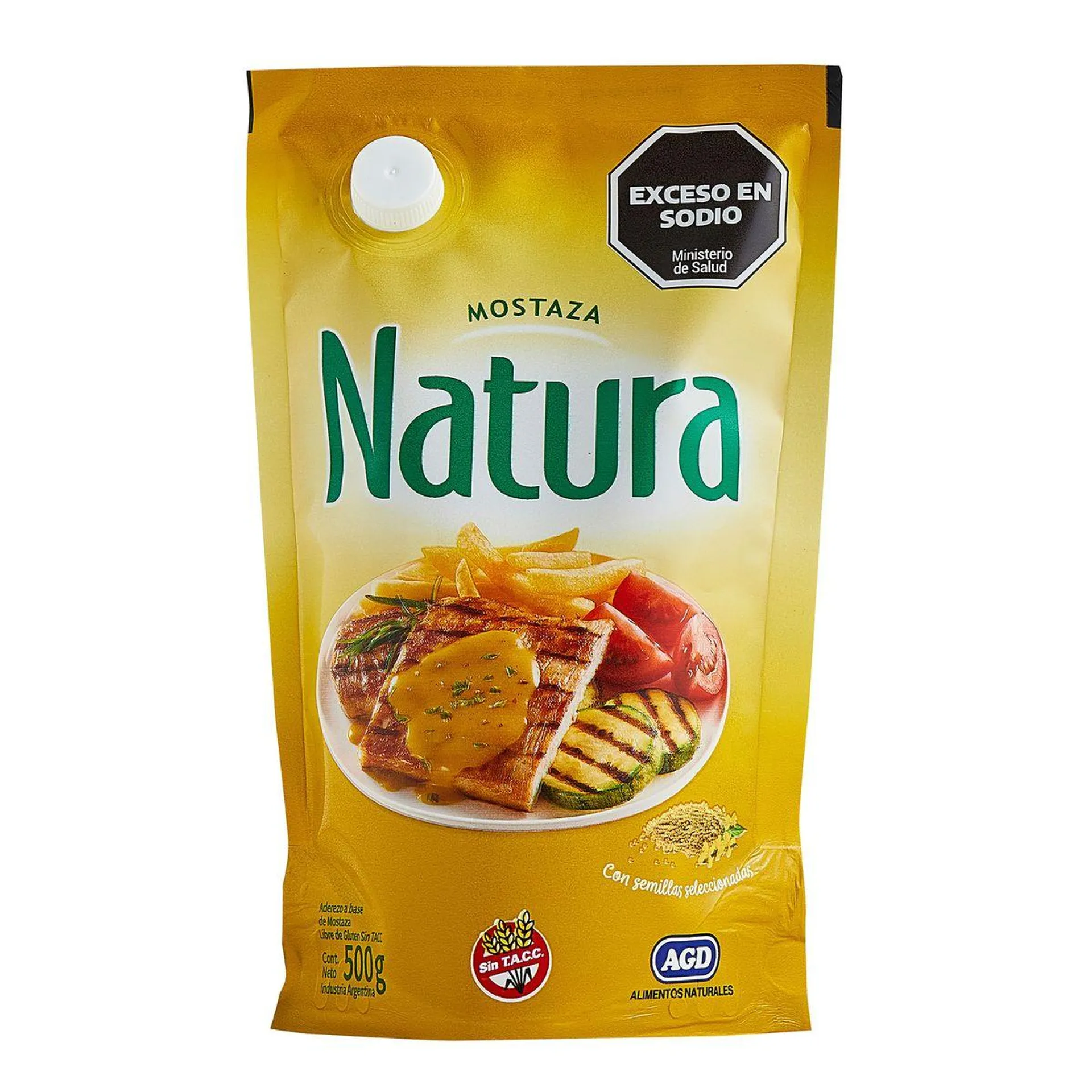 Mostaza Natura 500 g.