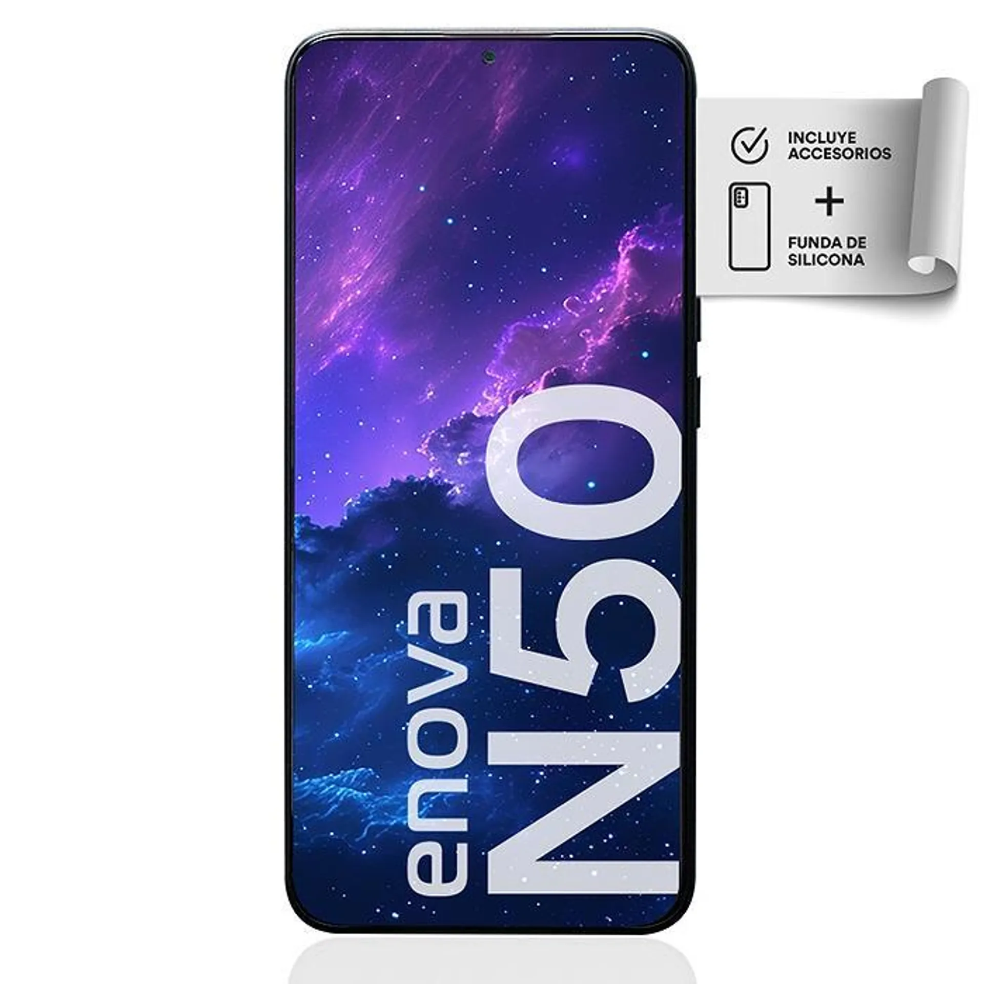 Celular eNOVA N 50 6.5" 256GB Negro