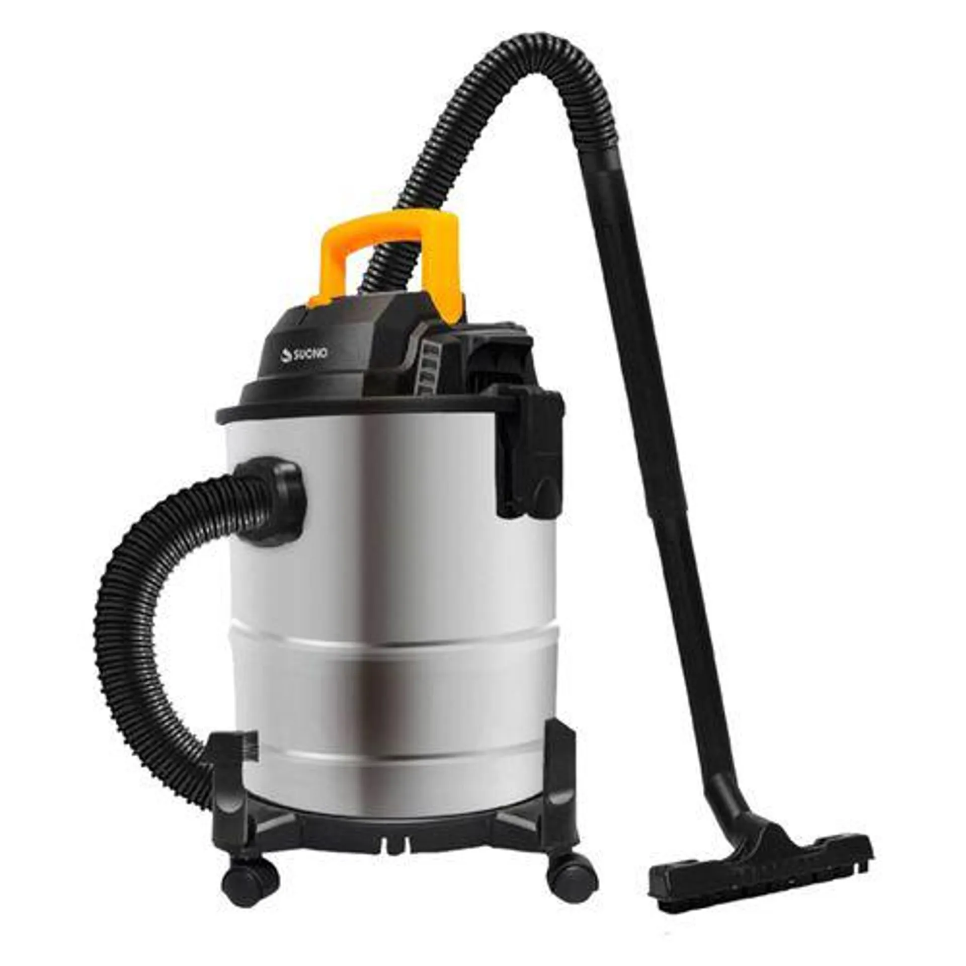 Aspiradora De Tacho Industrial Suono 15 L Acero Inoxidable 1300w