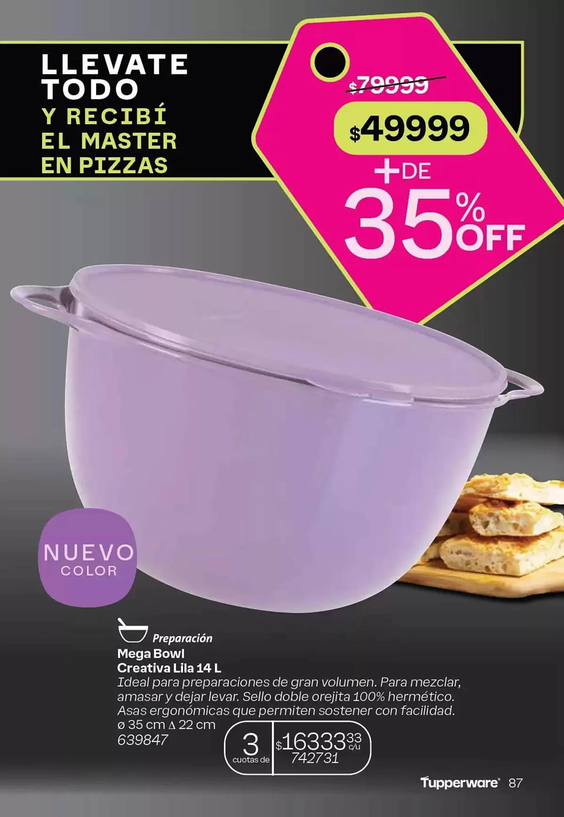 Ofertas de Catálogo Tupperware 11 de octubre al 25 de octubre 2024 - Página 87 del catálogo