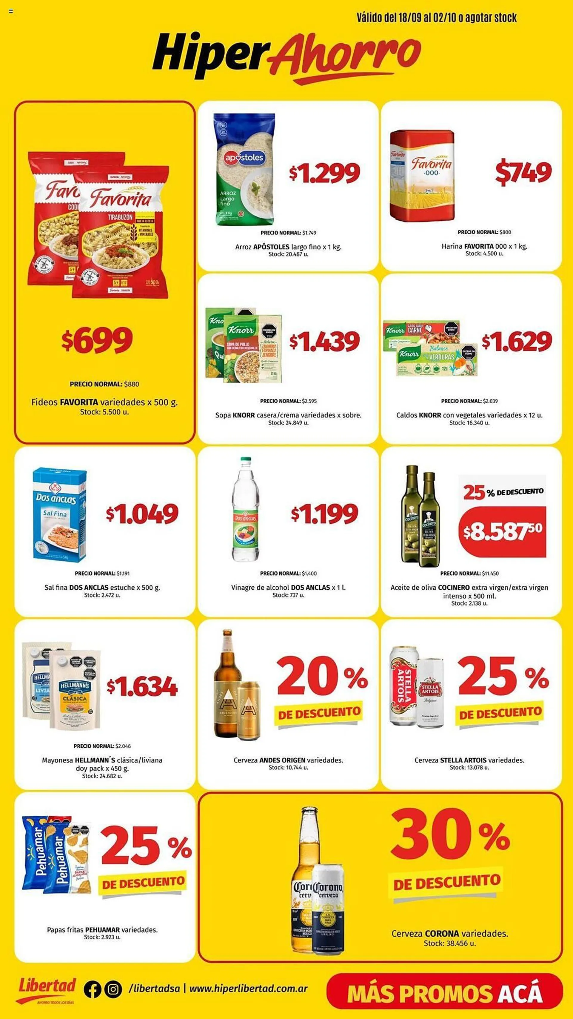 Ofertas de Catálogo Hipermercado Libertad 18 de septiembre al 2 de octubre 2024 - Página 2 del catálogo