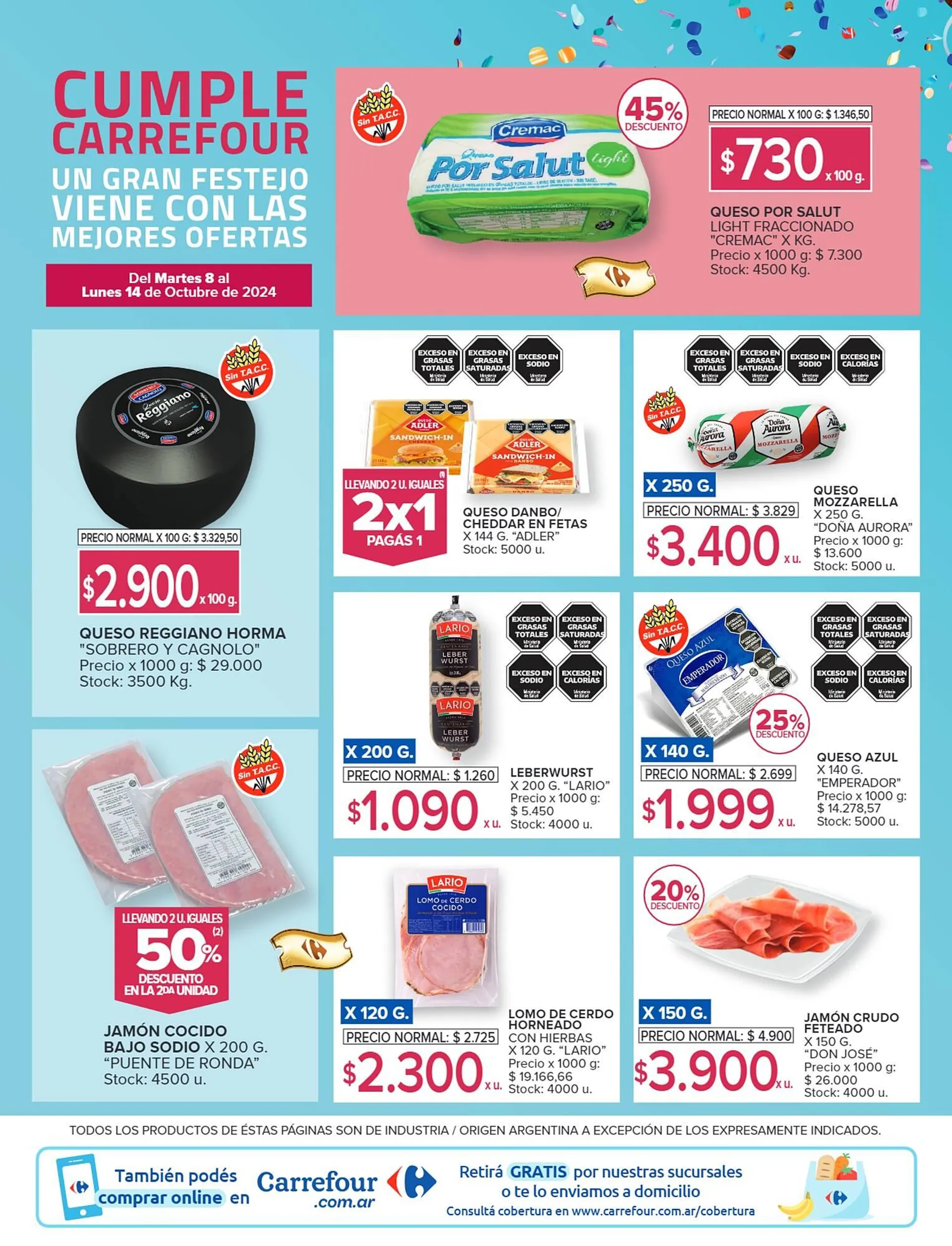 Ofertas de Catálogo Carrefour Market 8 de octubre al 14 de octubre 2024 - Página 12 del catálogo