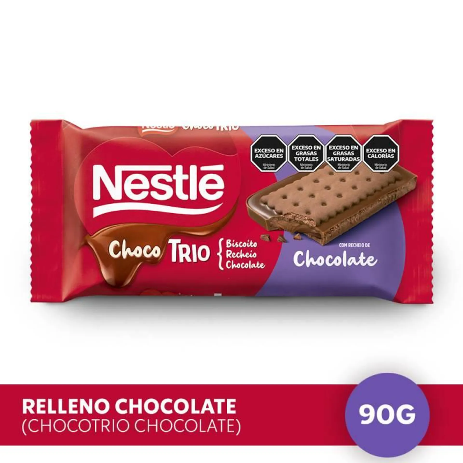 Nestlé Choco Trio Chocolate x 90g