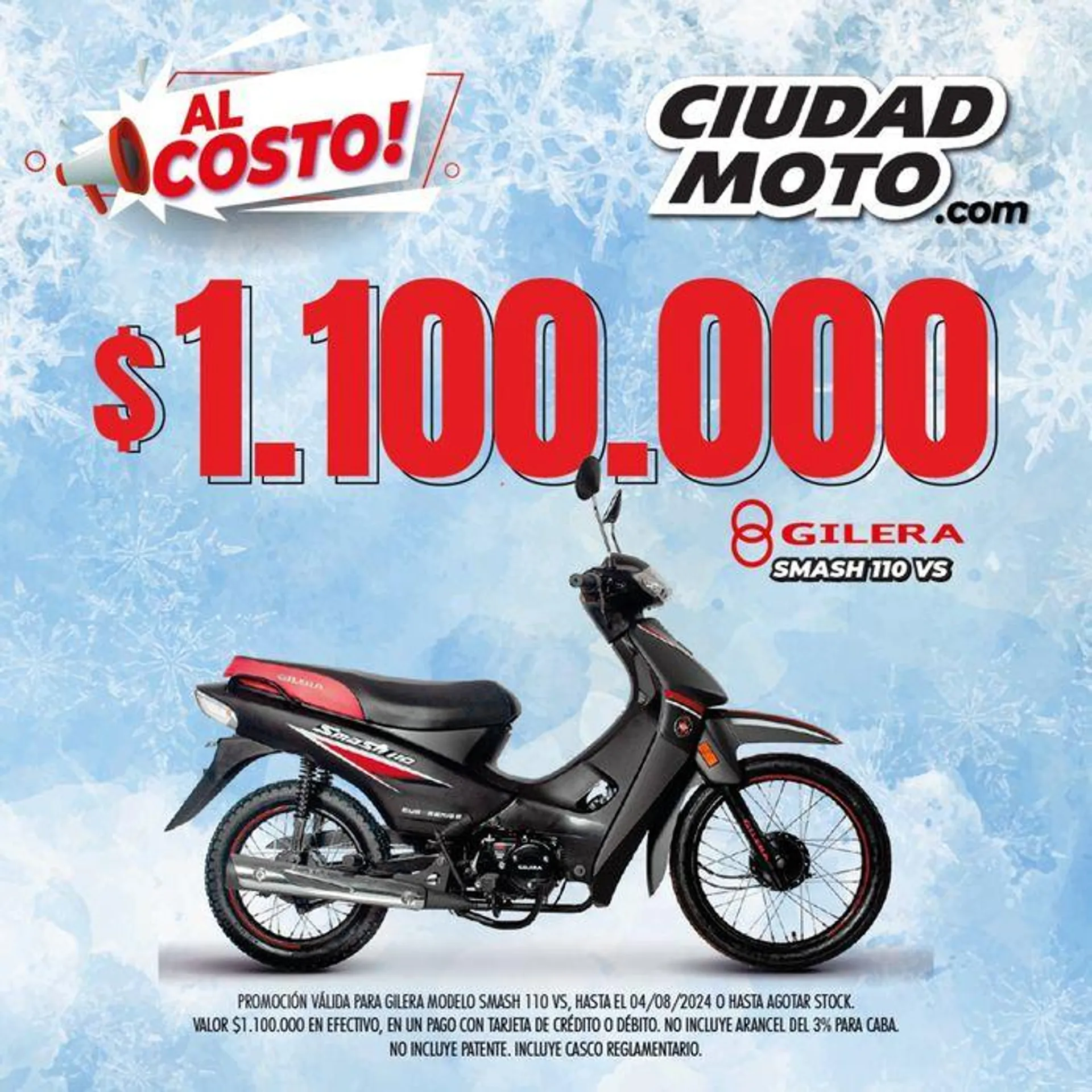 Ofertas Ciudad Moto al 4 de Agosto - 2