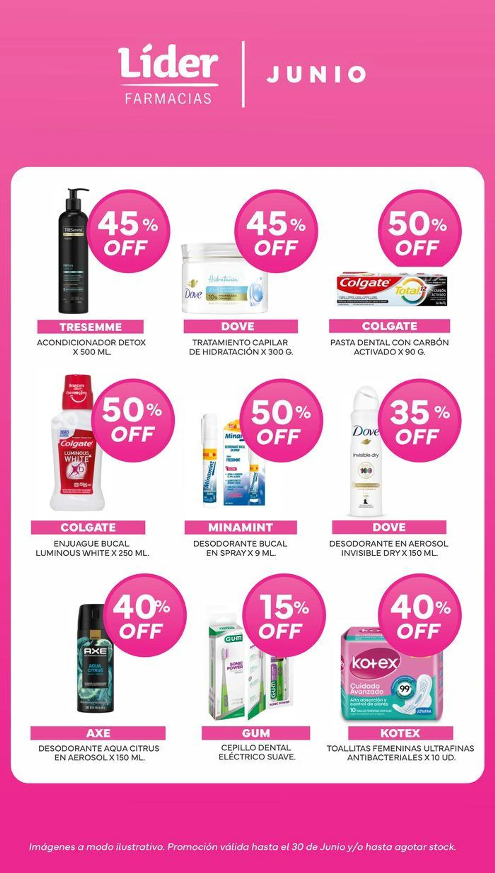 Ofertas Junio Farmacias Líder - 1