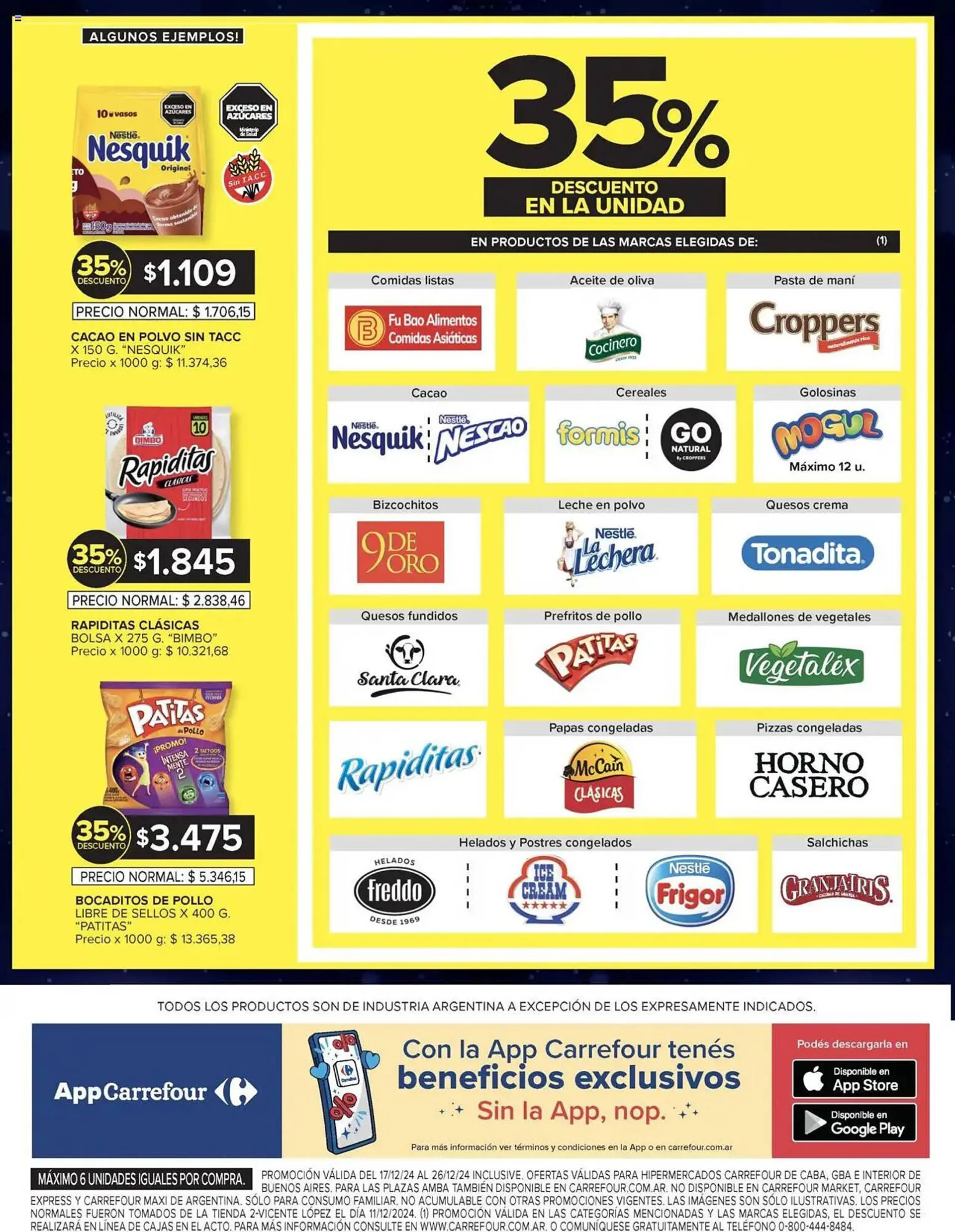 Ofertas de Catálogo Carrefour 17 de diciembre al 26 de diciembre 2024 - Página 10 del catálogo