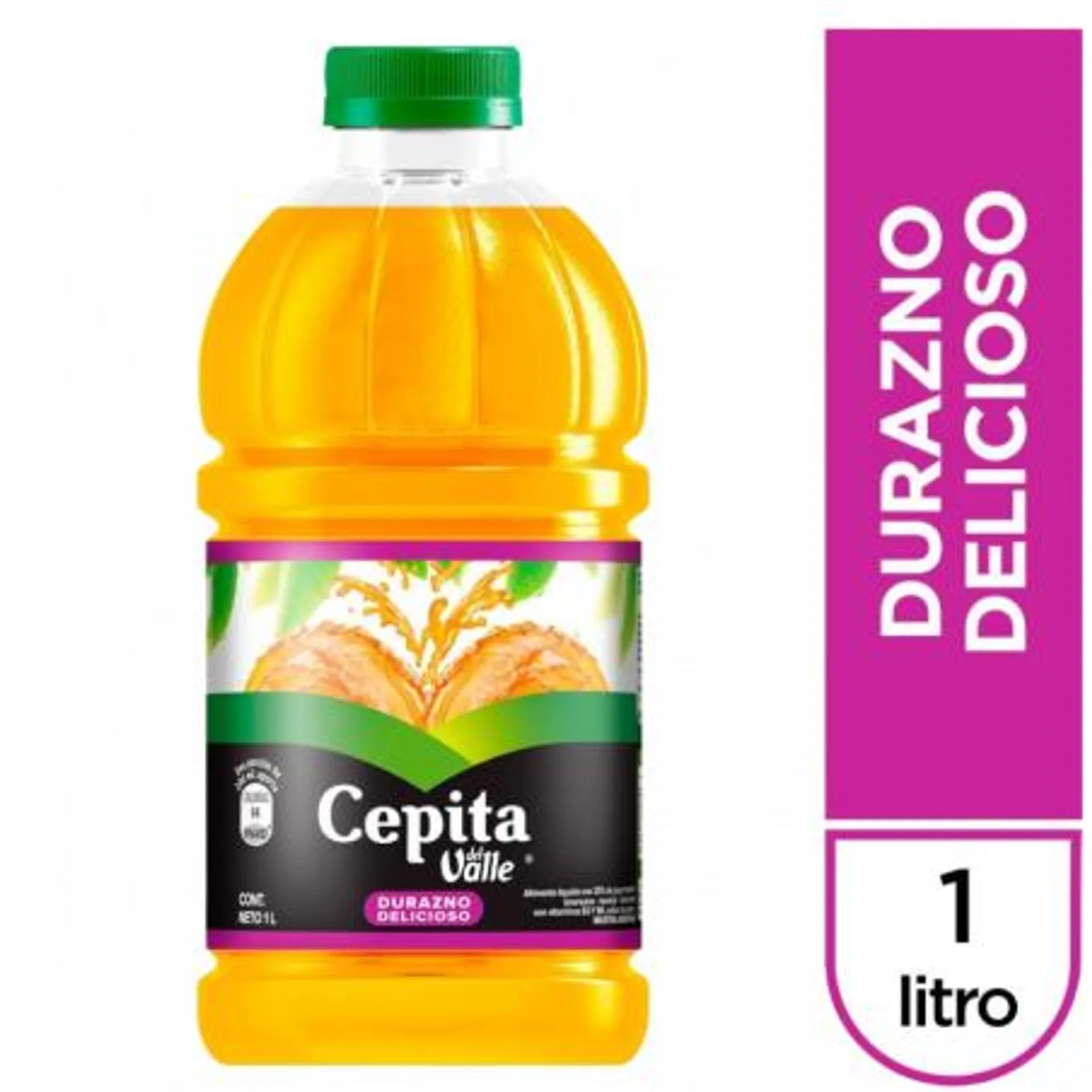 JUGO P/BEBER CEPITA DURAZNO HOTFILL 1 LTS.