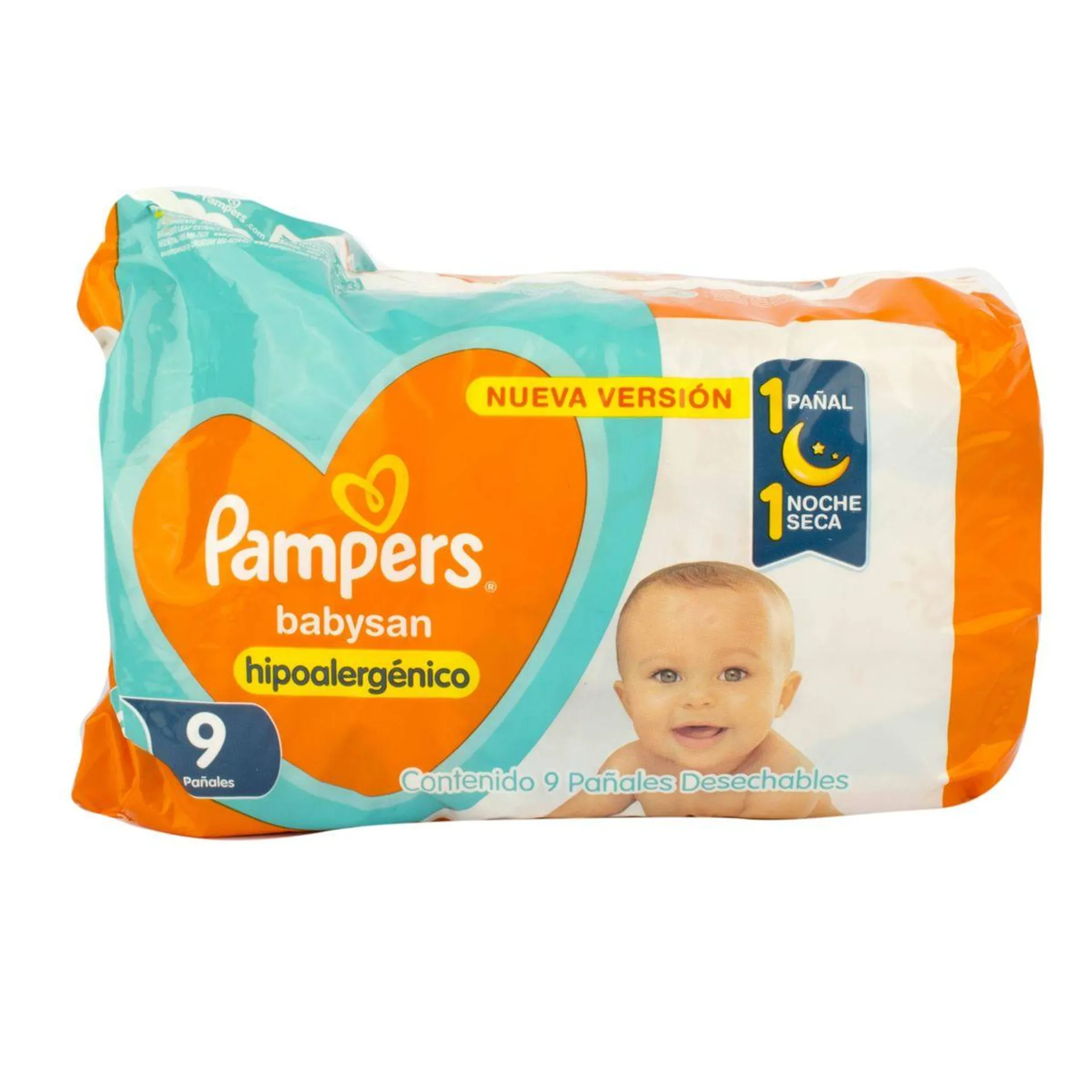 Pañales Bebés Pampers Gde BabySan 9