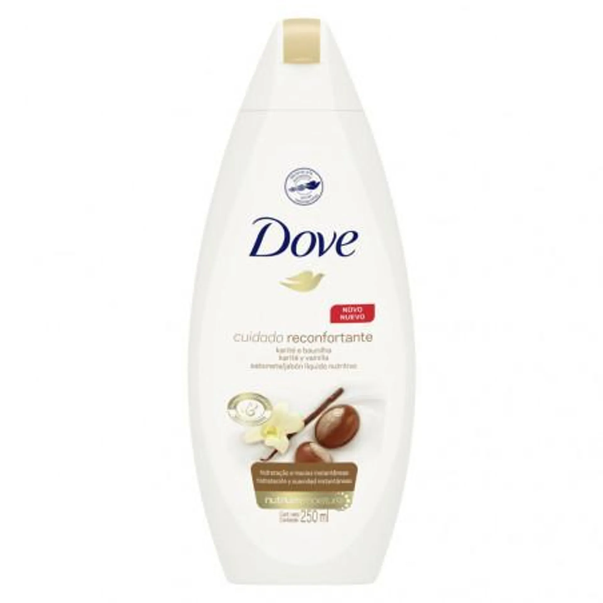 JABON LIQUIDO DOVE RECONFOR 250 ML.