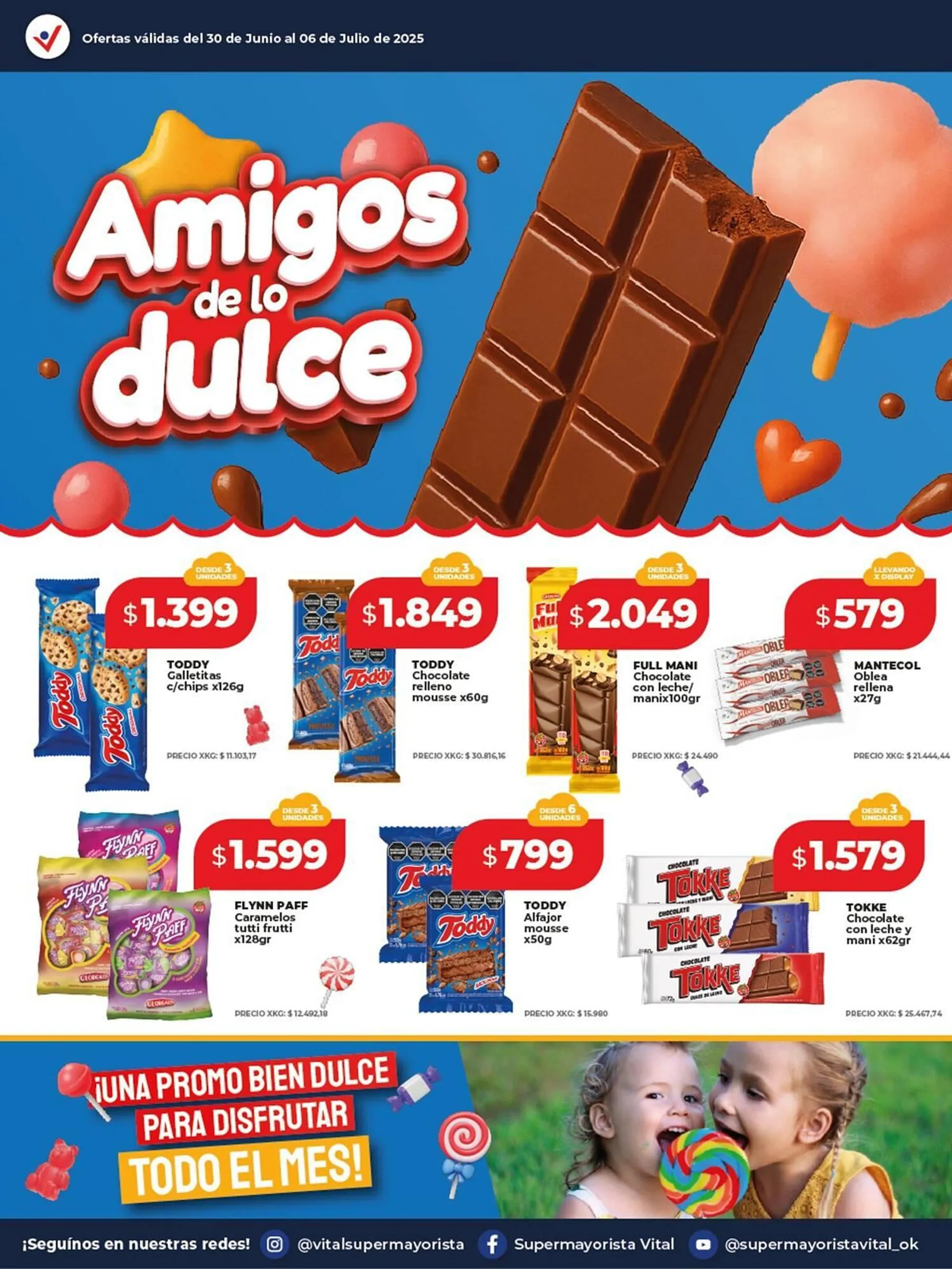 Ofertas de Catálogo Supermayorista Vital 30 de junio al 6 de julio 2025 - Página 1 del catálogo