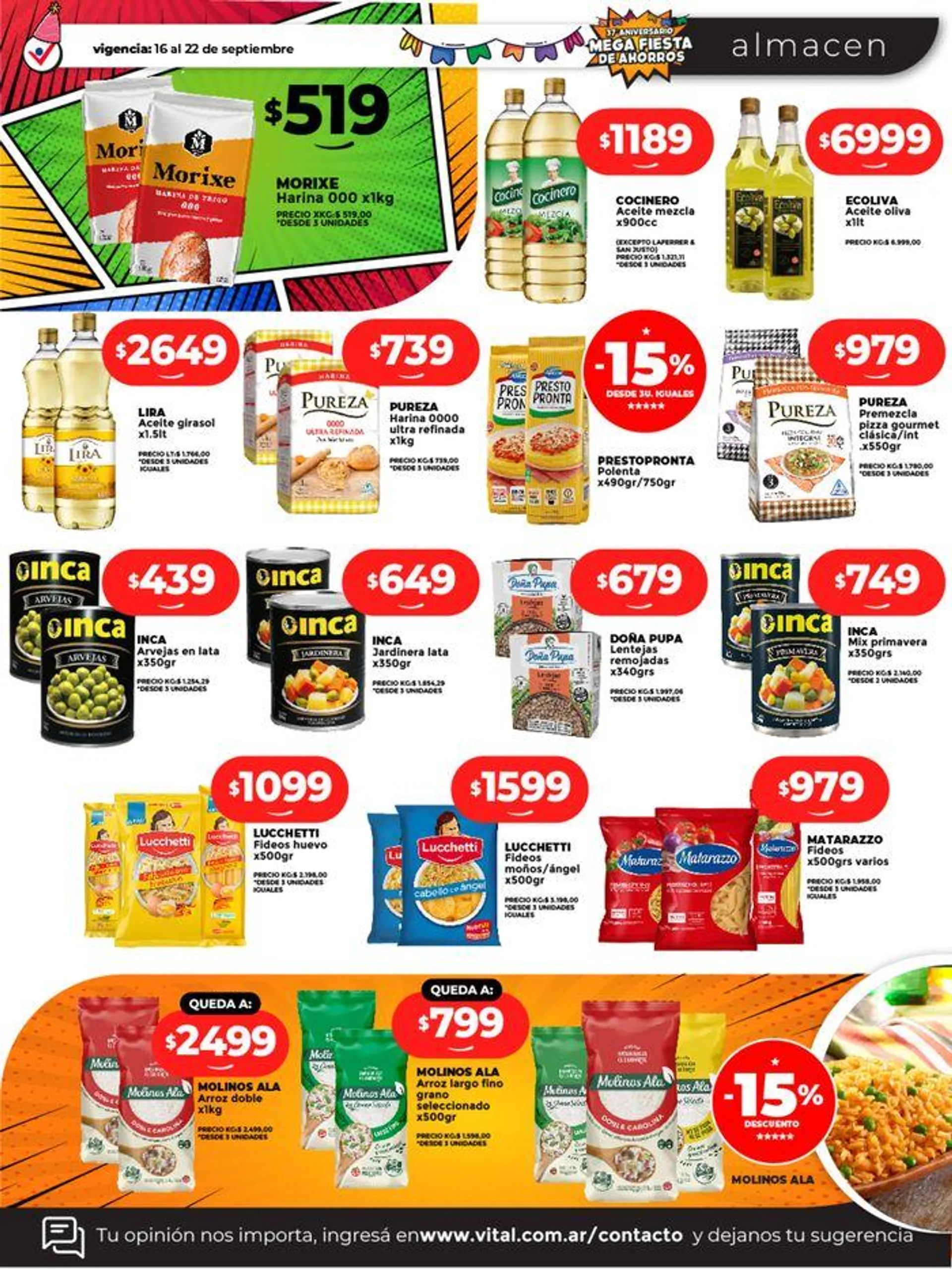 Ofertas de Gran variedad de ofertas 16 de septiembre al 22 de septiembre 2024 - Página 13 del catálogo