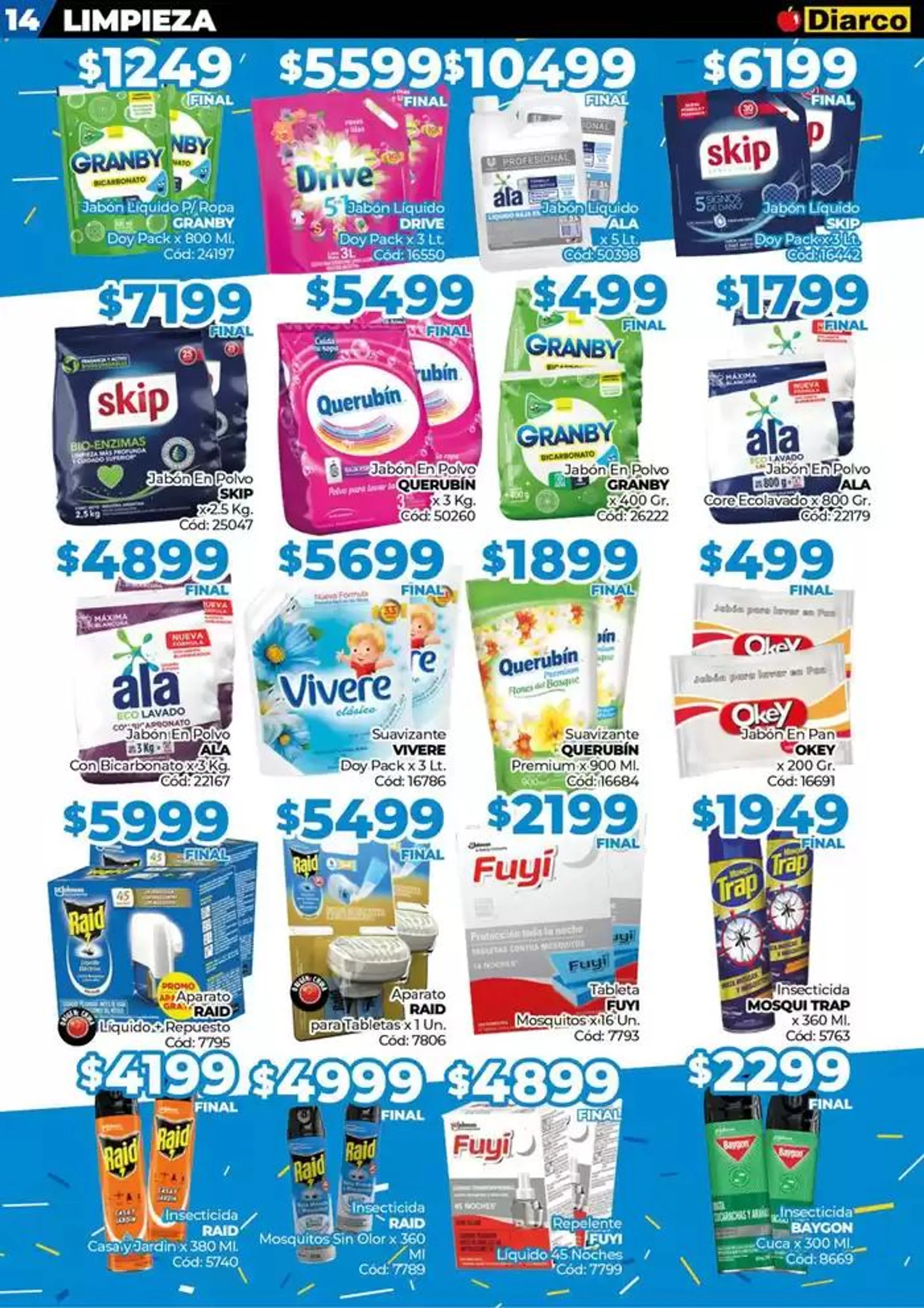 Ofertas de Diarco Ofertas Interior 2 30 de septiembre al 6 de octubre 2024 - Página 14 del catálogo