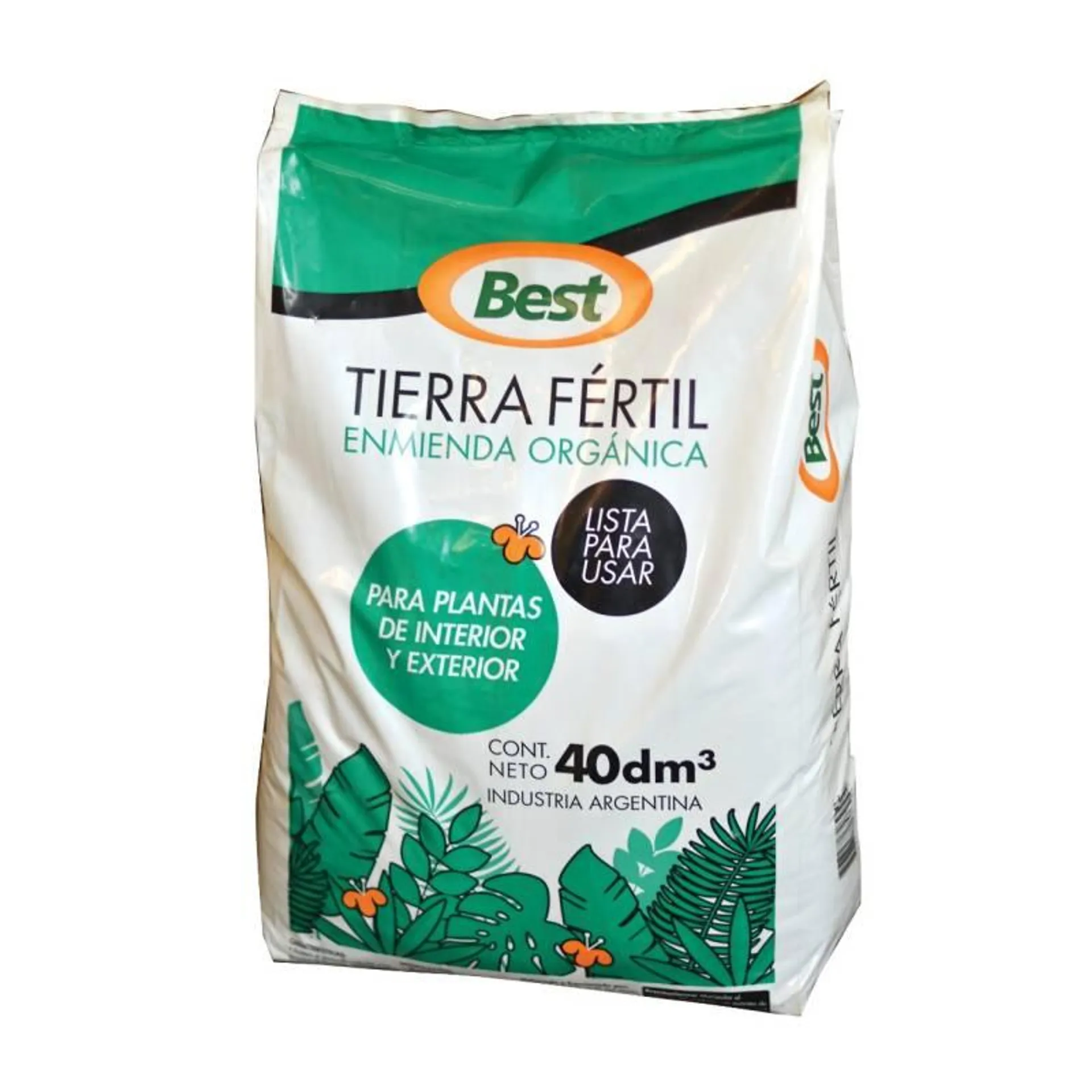 Tierra Fértil Best x 40 Lt.