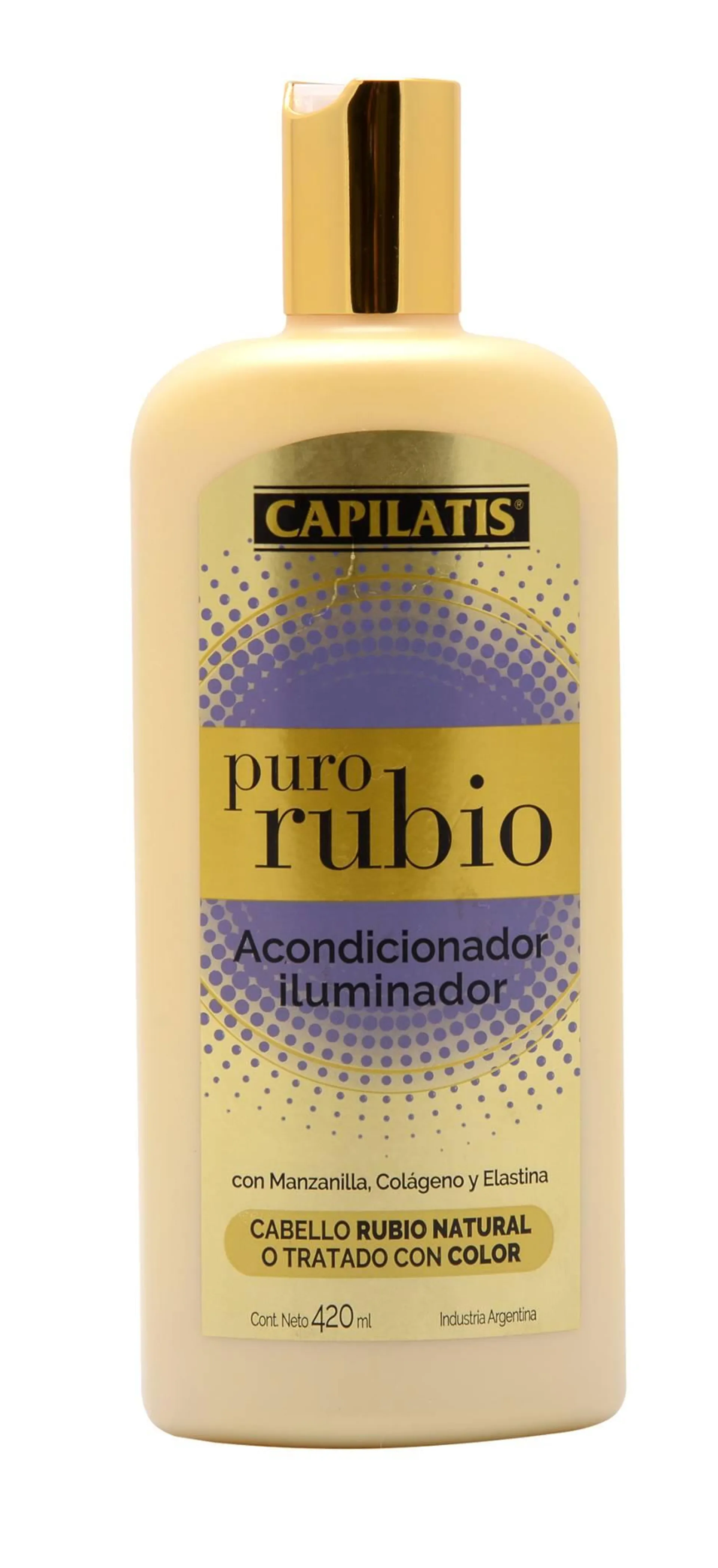 Acondicionador Capilatis Puro Rubio 420ML