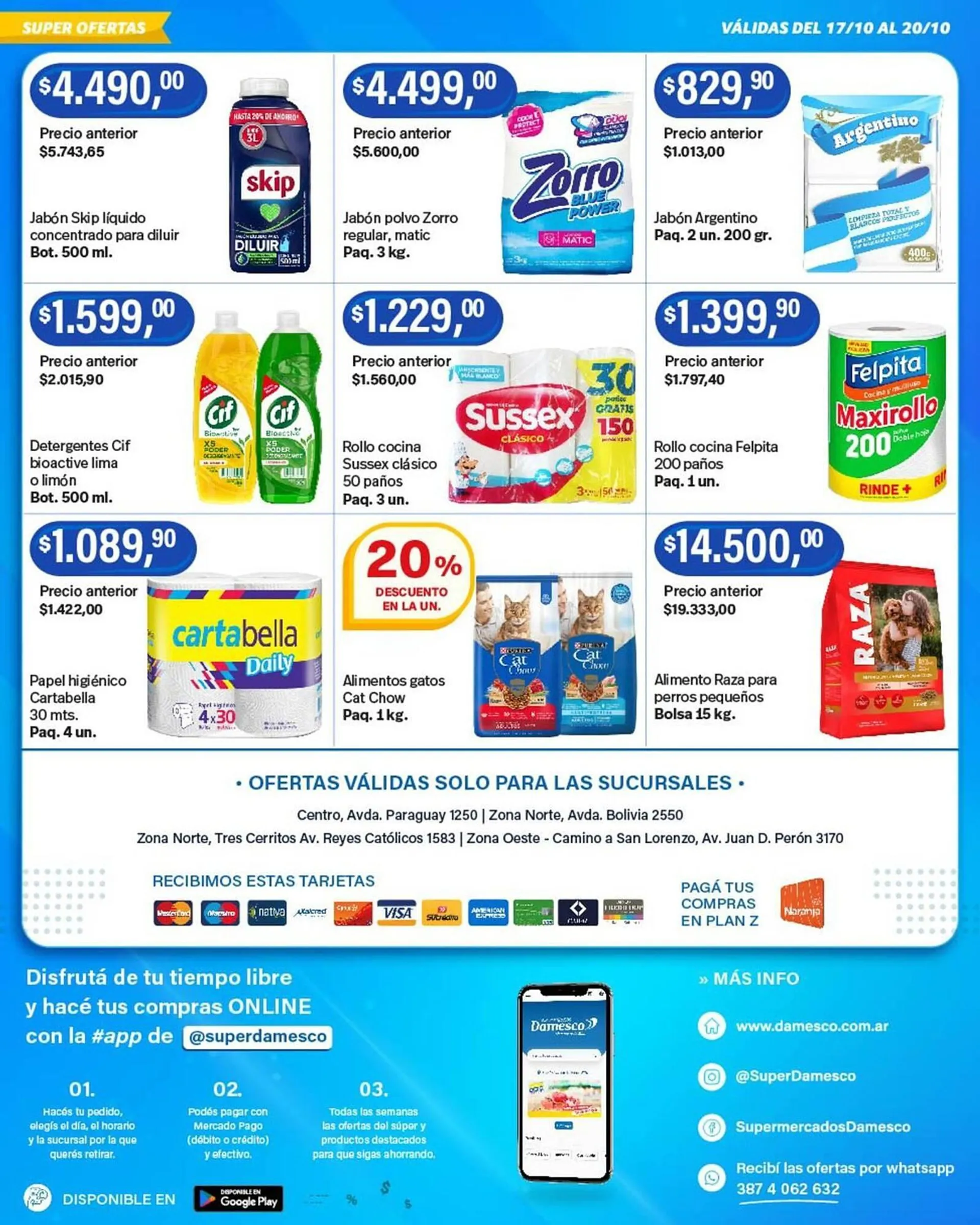 Ofertas de Catálogo Supermercados Damesco 19 de octubre al 2 de noviembre 2024 - Página 8 del catálogo