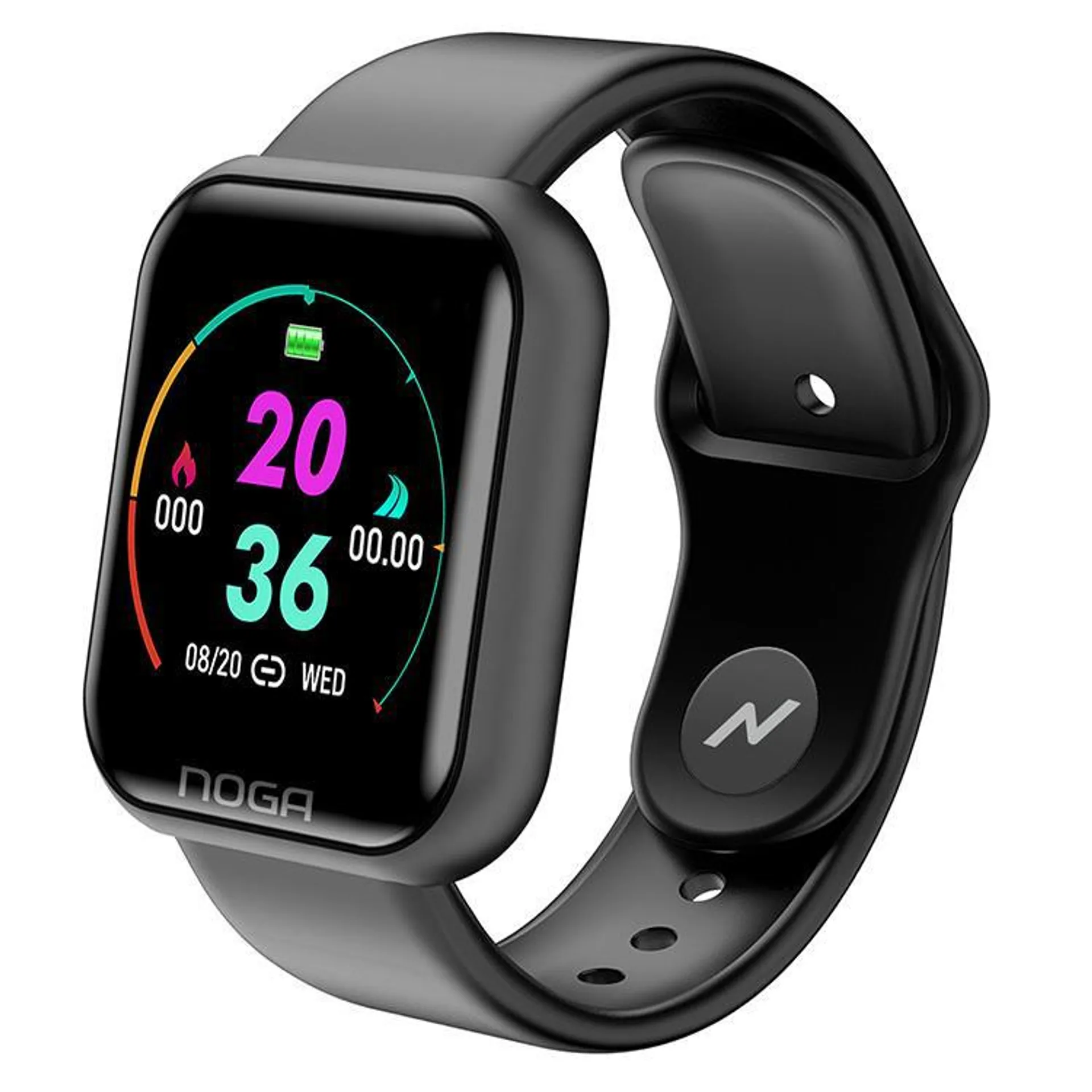 Smartwatch Reloj Smart Inteligente Noga Ng Sw04 Negro