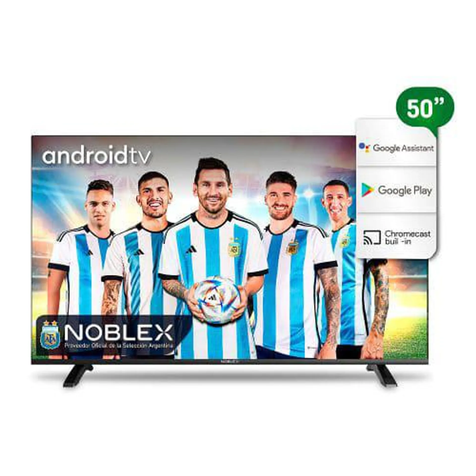 Televisor Smart Noblex DR50X7550 50″ Led Uhd 4K Android TV