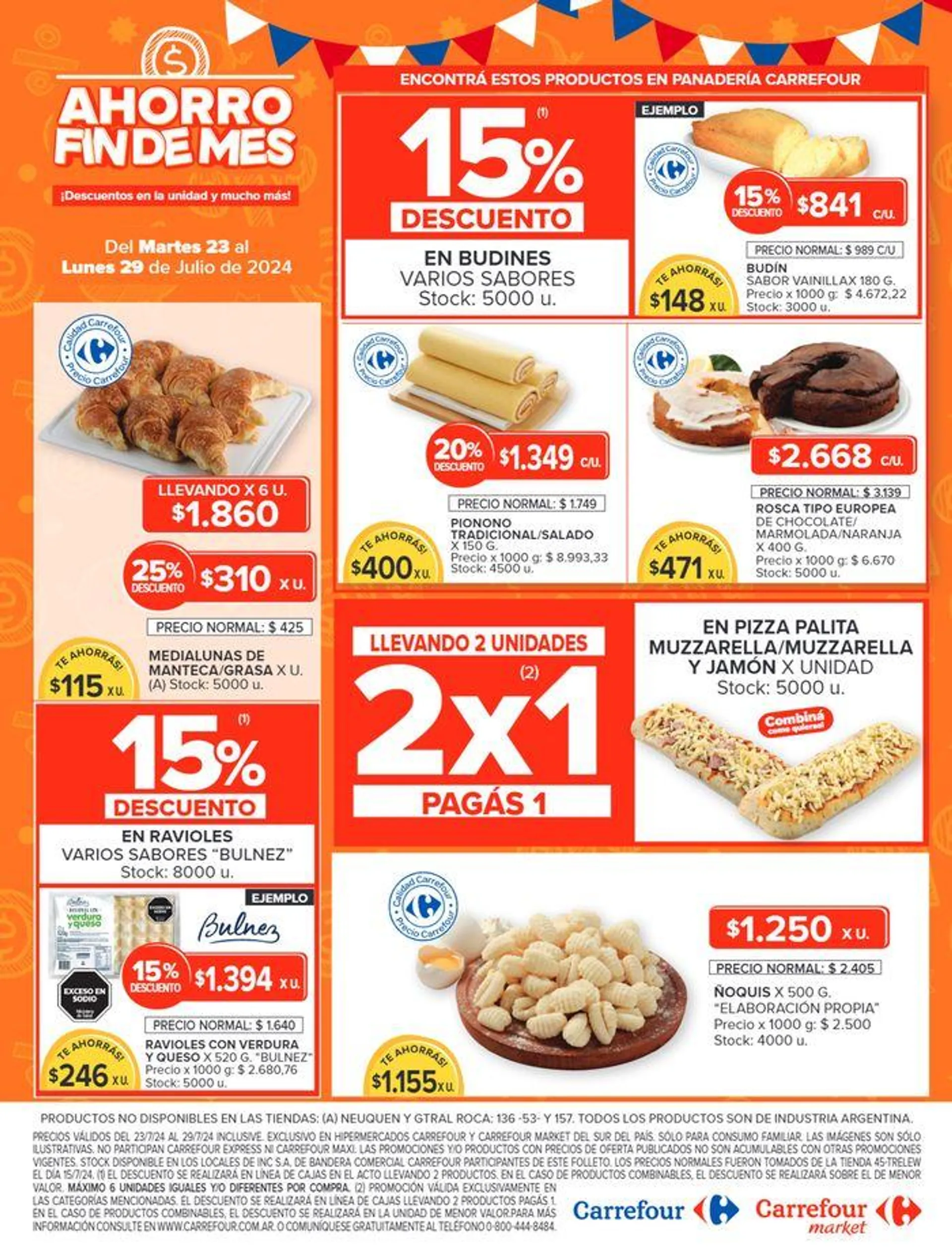 Ofertas de Catálogo Ahorro Fin de Mes Market Sur 23 de julio al 29 de julio 2024 - Página 9 del catálogo