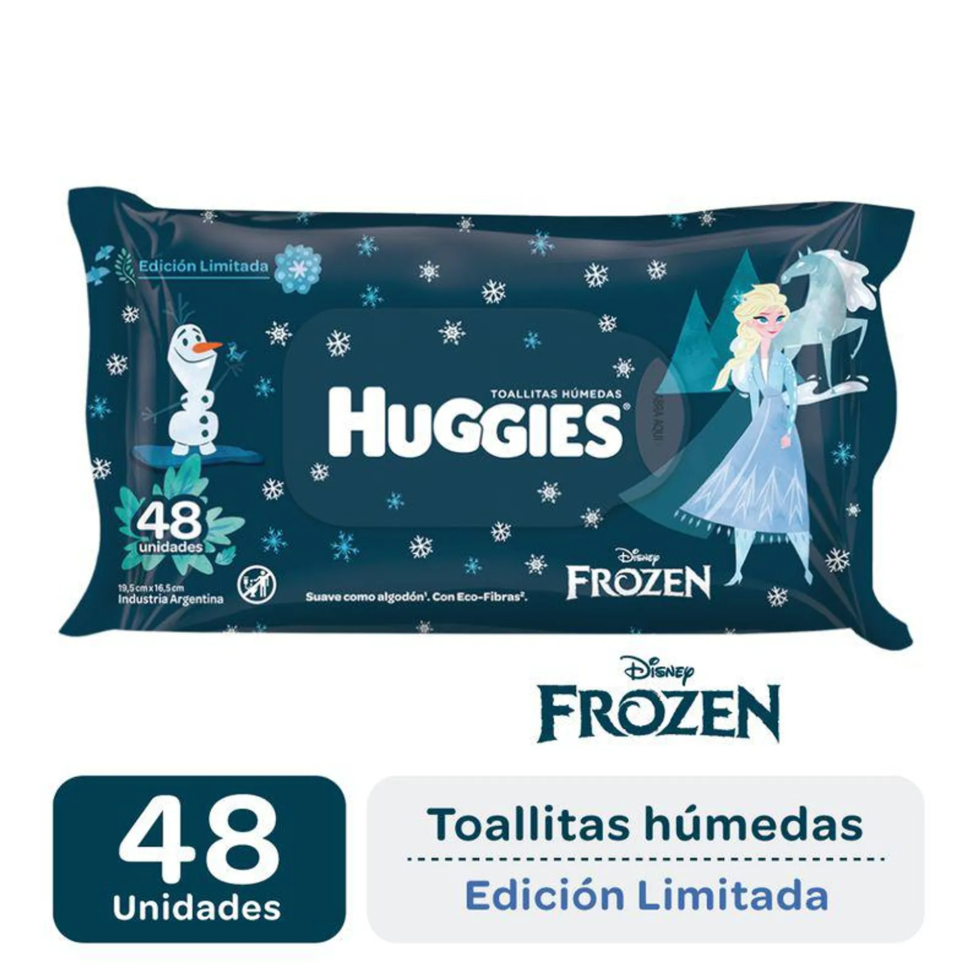 Toallitas Húmedas Huggies Limpieza Humectante 4 en 1 48 Un.