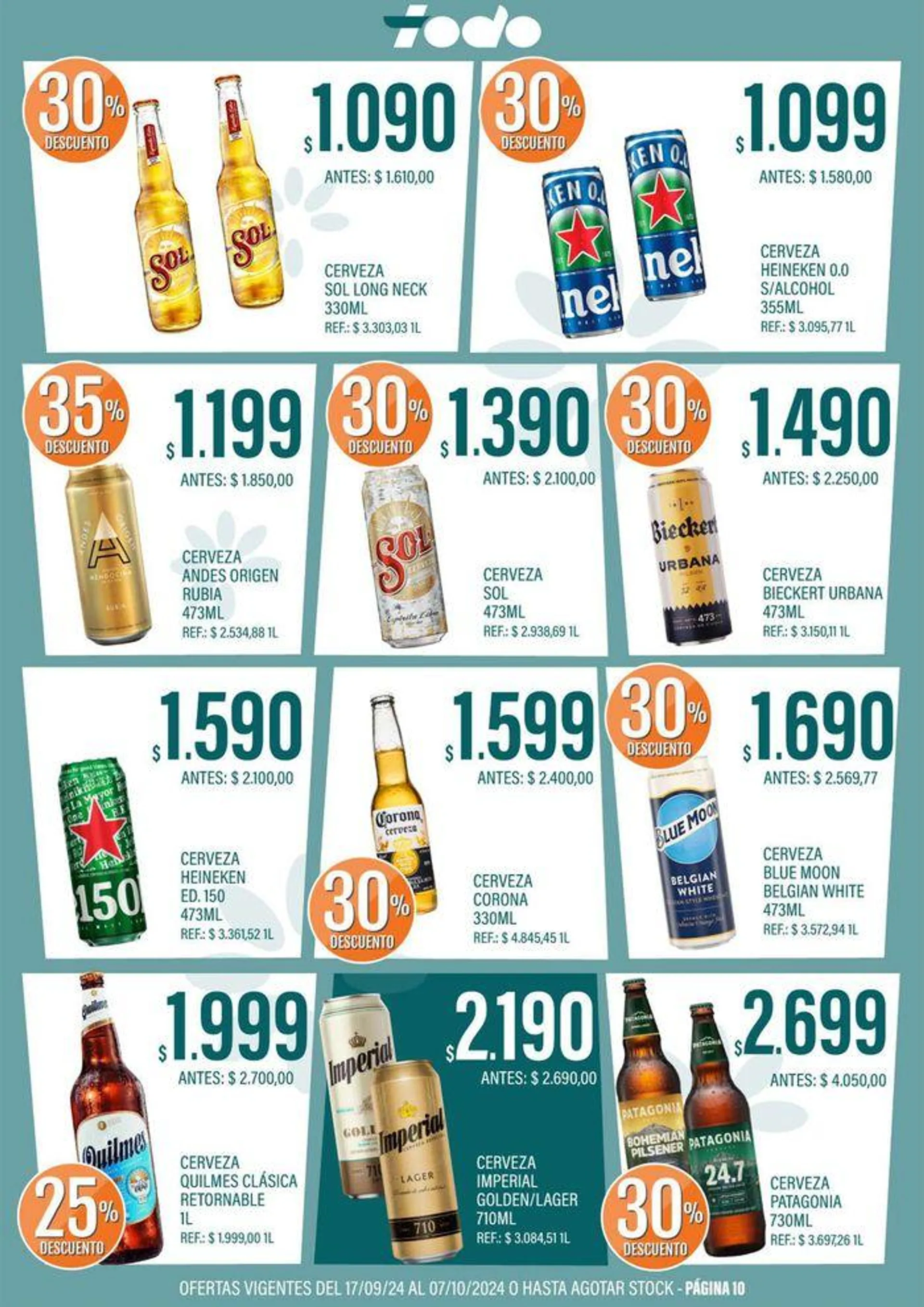 Ofertas de Ofertas de Supermercados Todo 17 de septiembre al 7 de octubre 2024 - Página 10 del catálogo