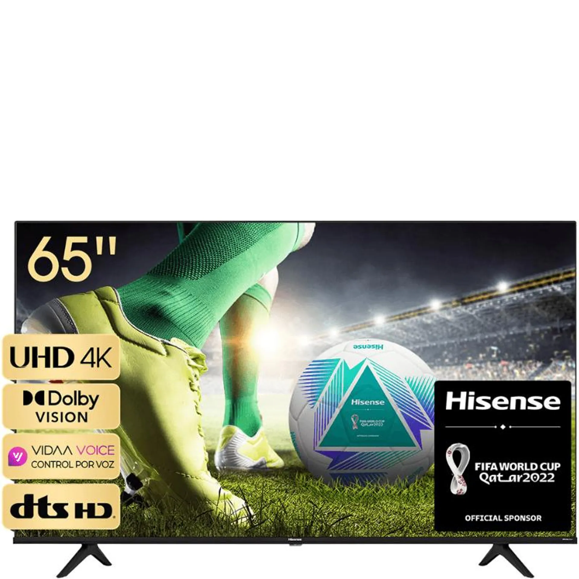 SMART TV HISENSE 65- 4K ULTRA HD 65A6H