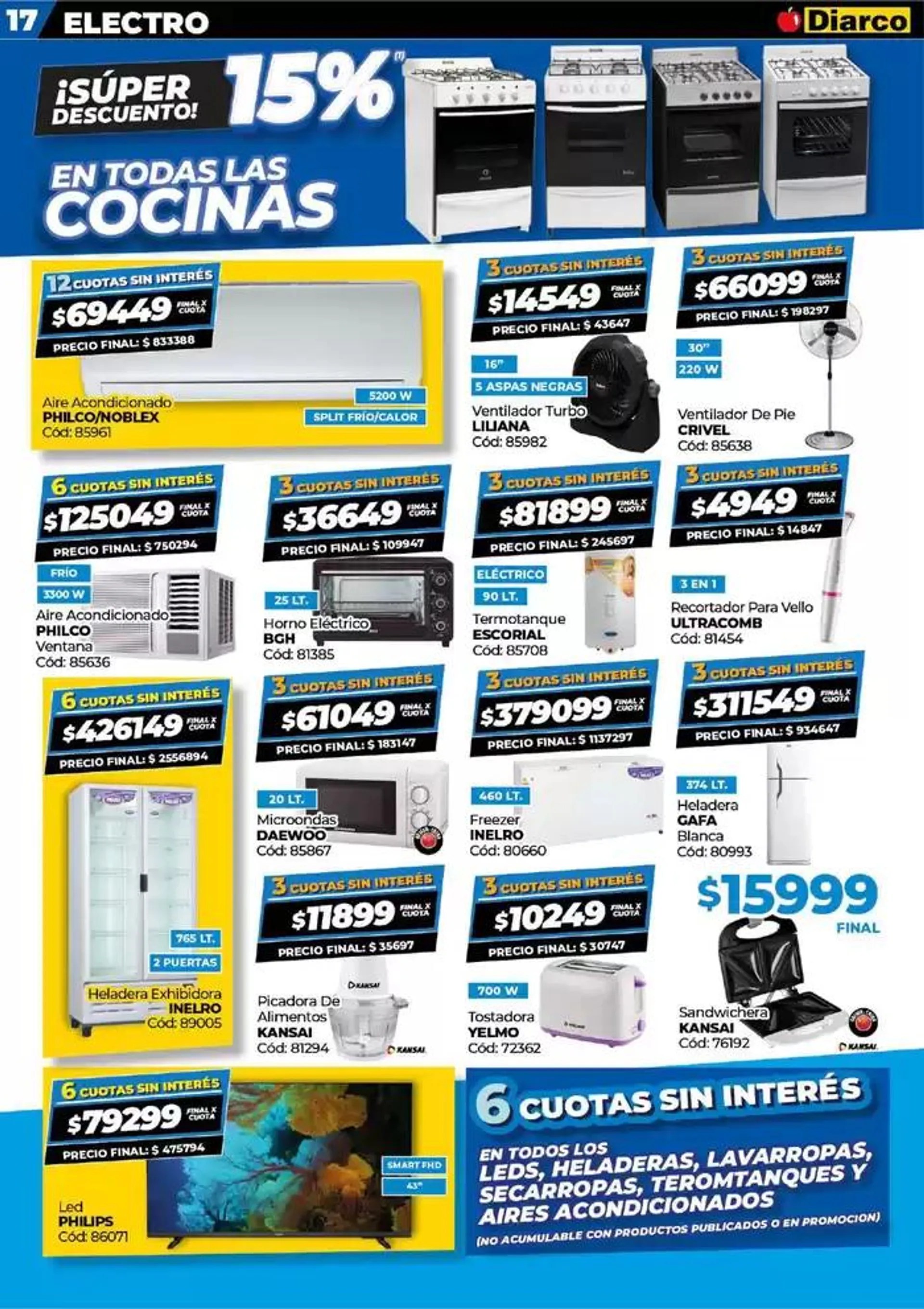 Ofertas de Diarco Ofertas Interior 2 30 de septiembre al 6 de octubre 2024 - Página 17 del catálogo