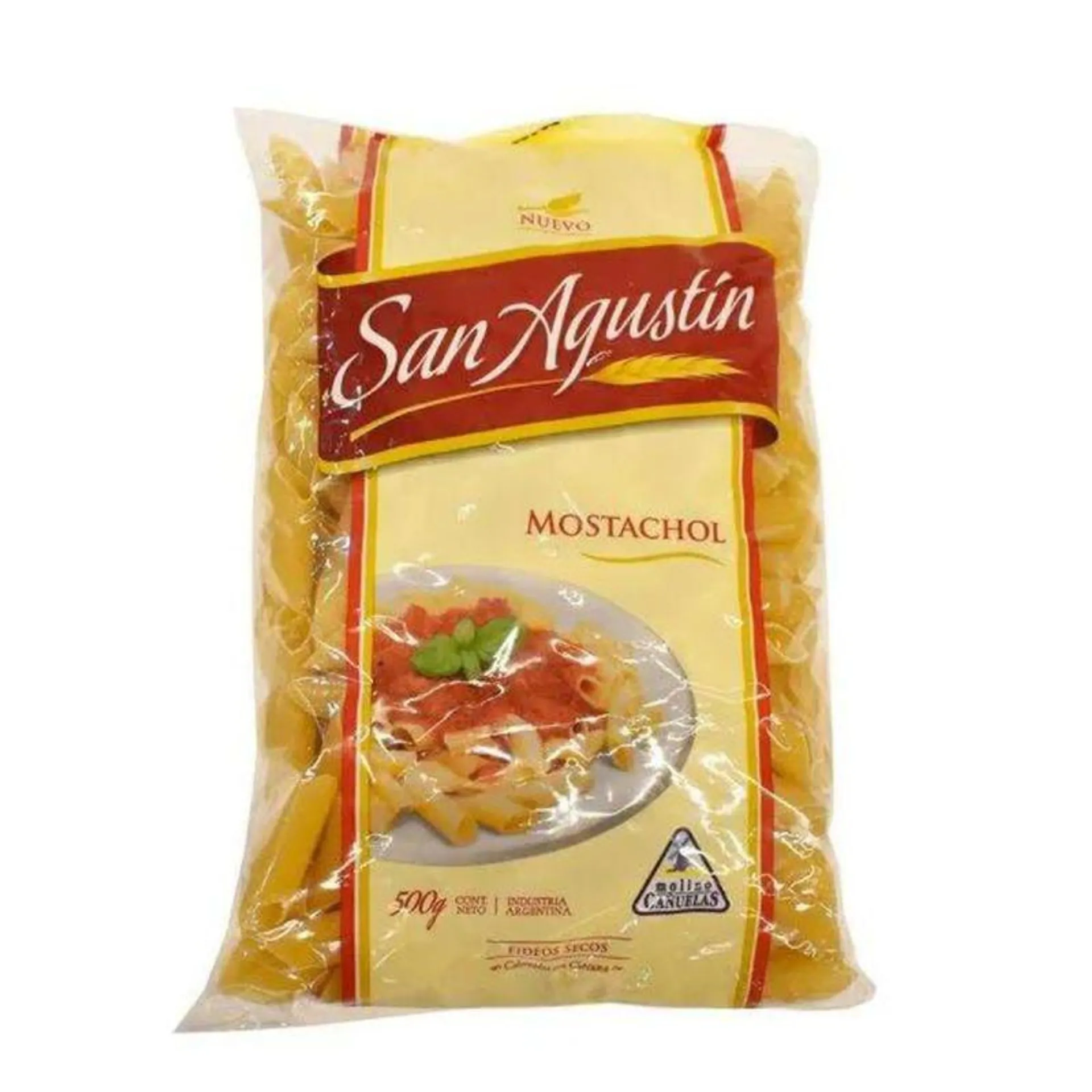 Fideos Mostachol San Agustín 500 Grs.