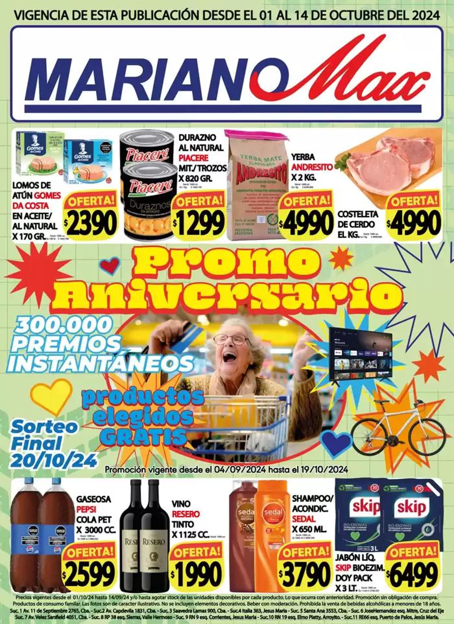 Ofertas de Ofertas 2 de octubre al 14 de octubre 2024 - Página 1 del catálogo