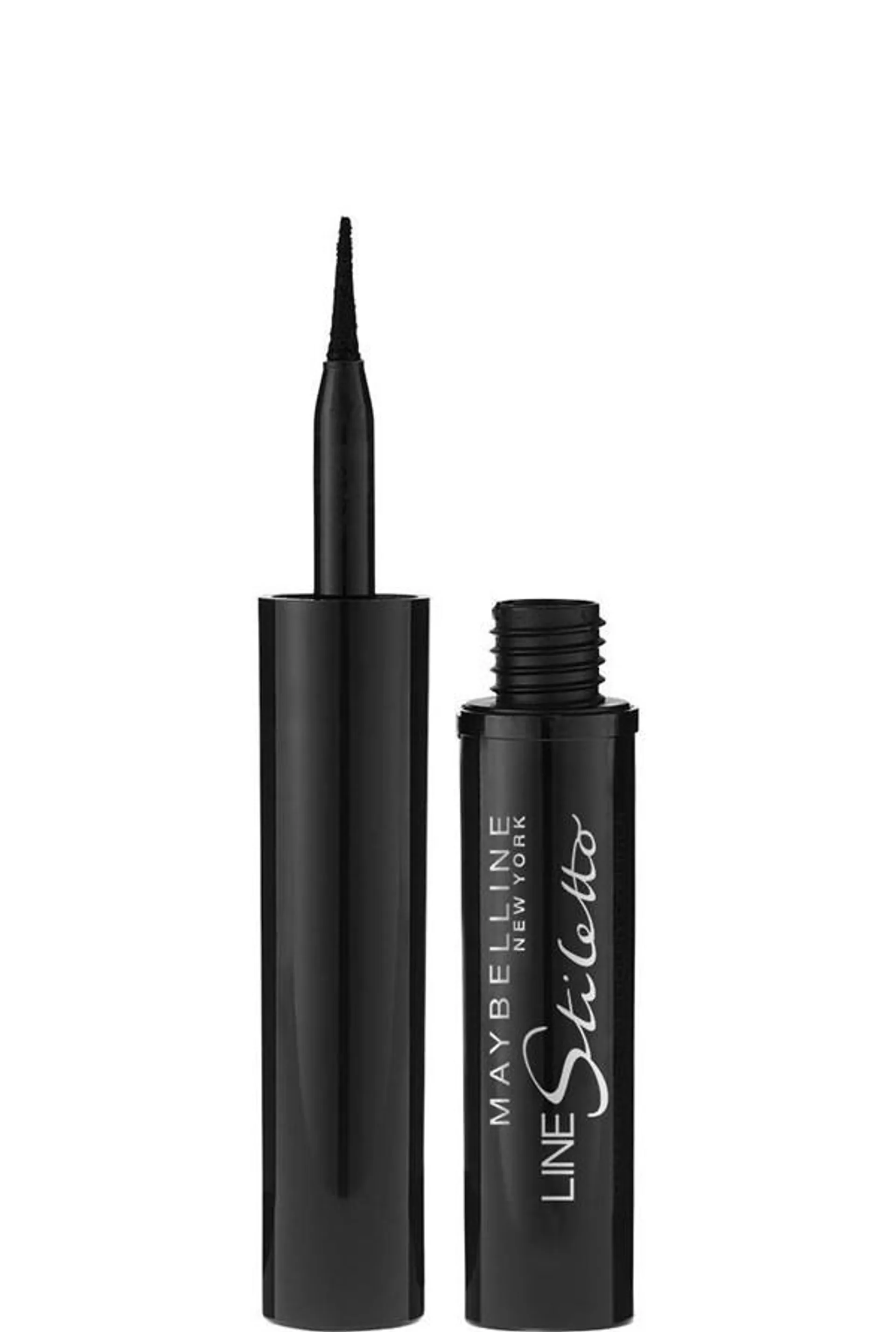 Maybelline Delineador De Ojos Liquid Line Stiletto Blackest Black