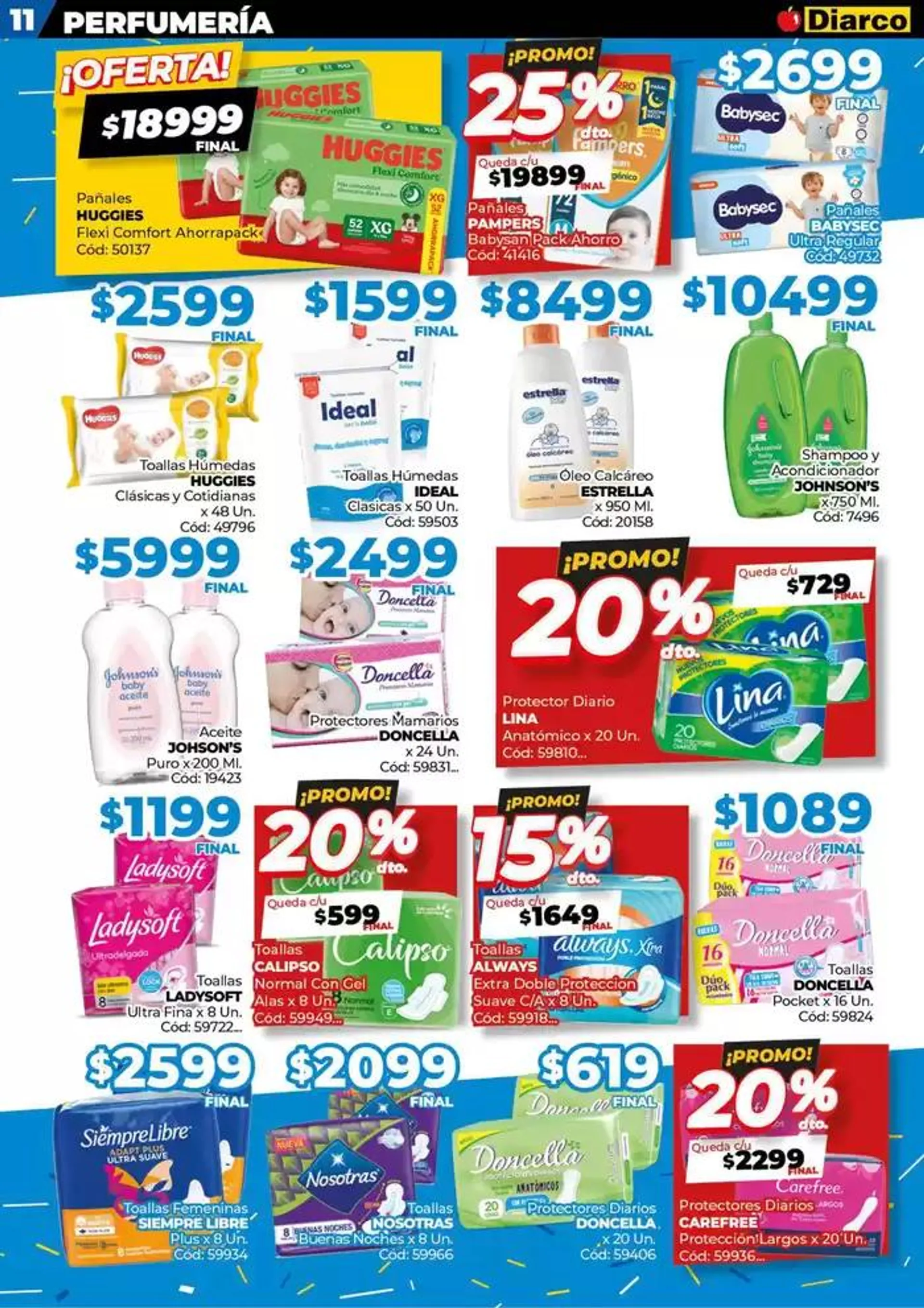 Ofertas de Diarco Ofertas Sur 30 de septiembre al 6 de octubre 2024 - Página 11 del catálogo